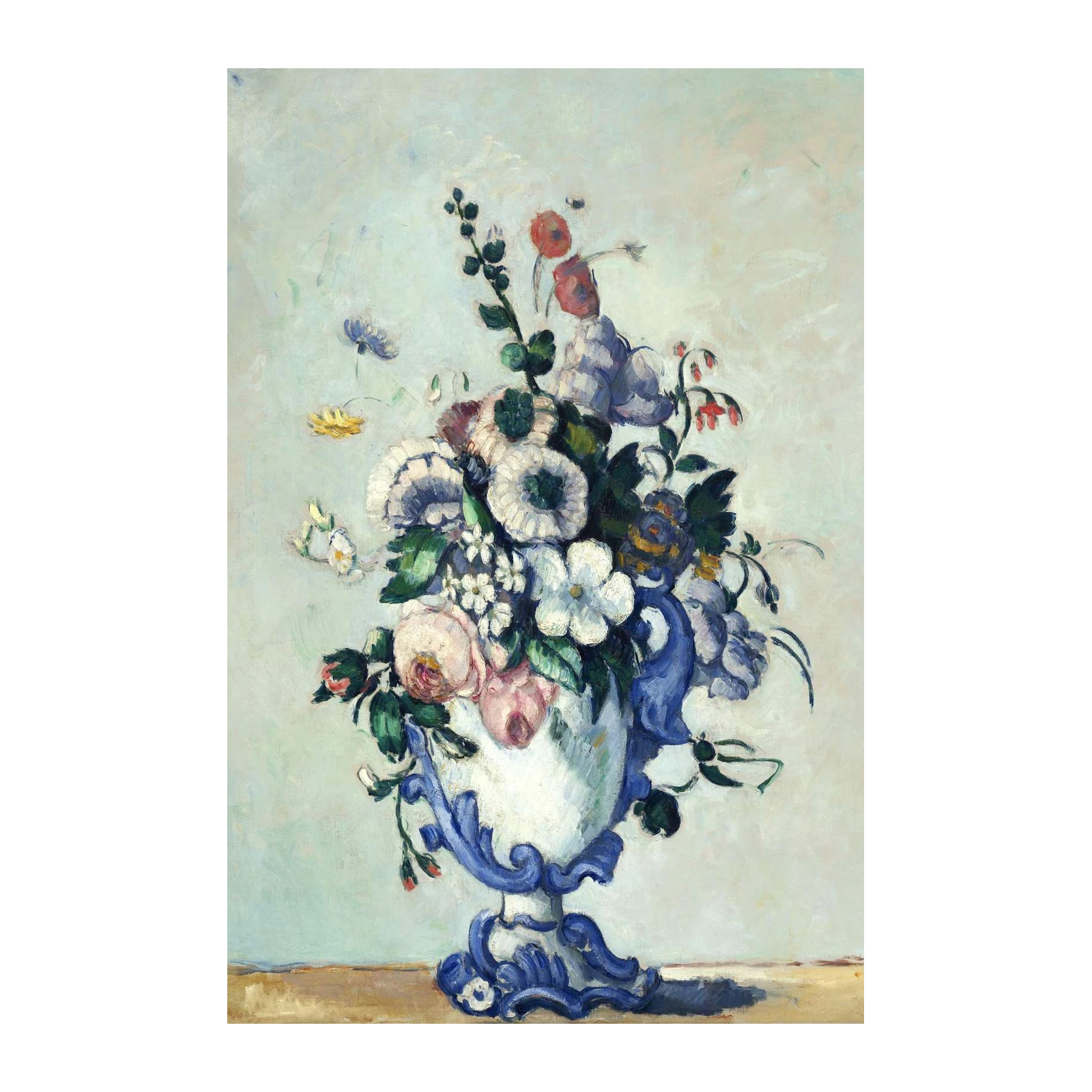 Vase of Flowers Oil Painting Wall Art