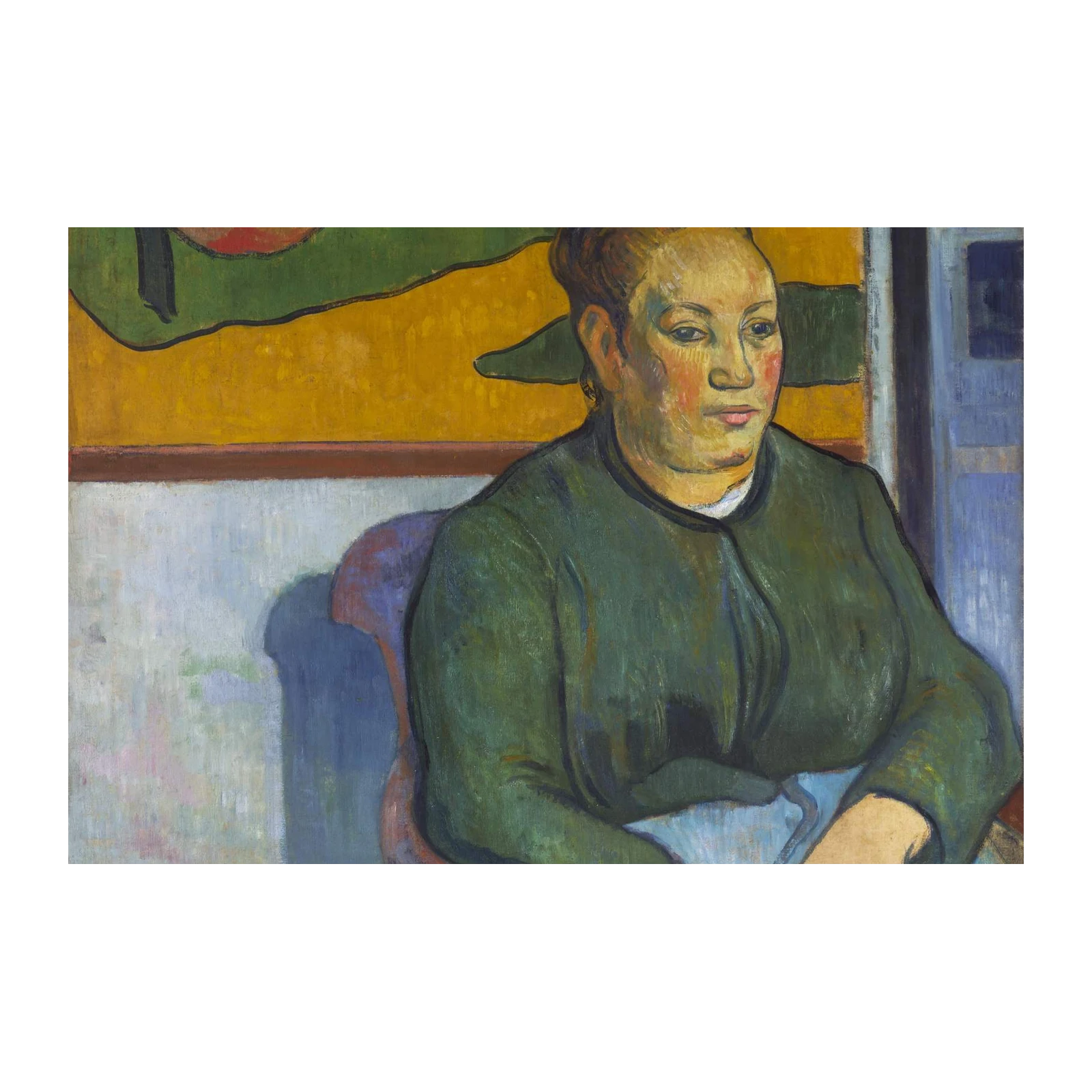 Vibrant Portrait Wall Art - Post-Impressionist Wall Art