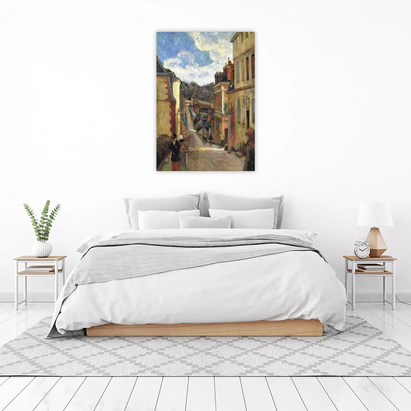 Impressionist Street Scene Wall Art
