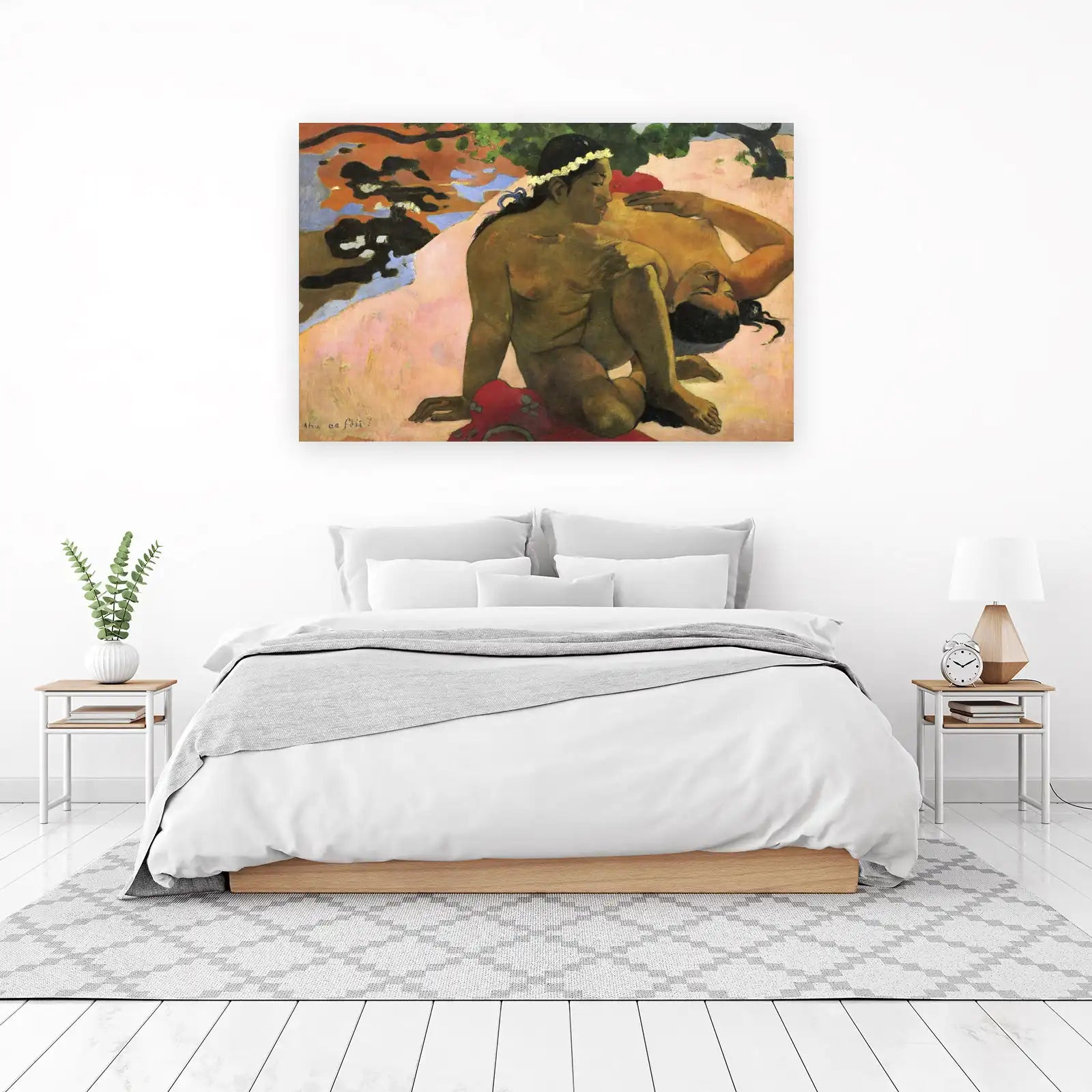 Tahitian Nudes Gauguin Inspired Wall Art