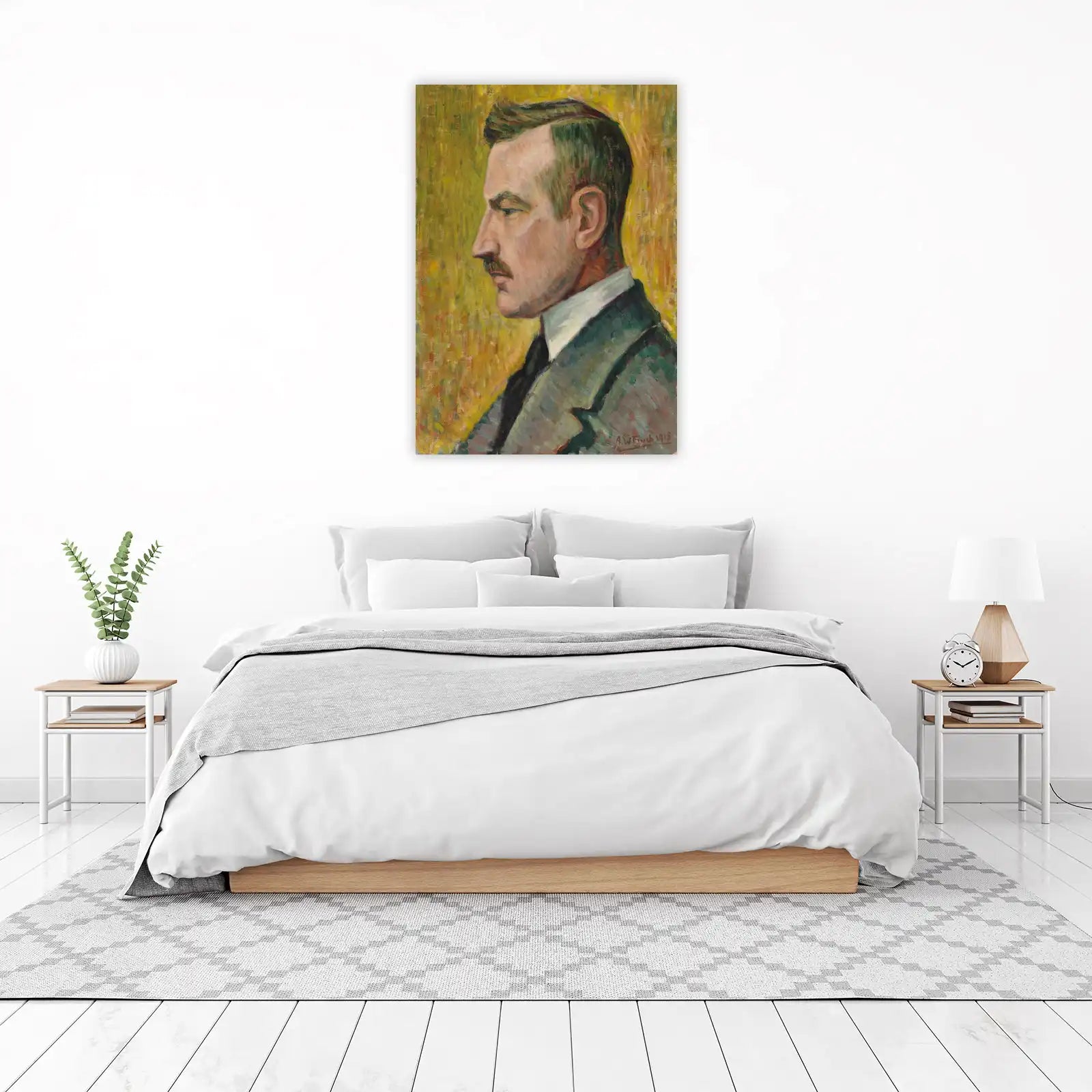 Classic Gentleman Portrait Wall Art Wall Art