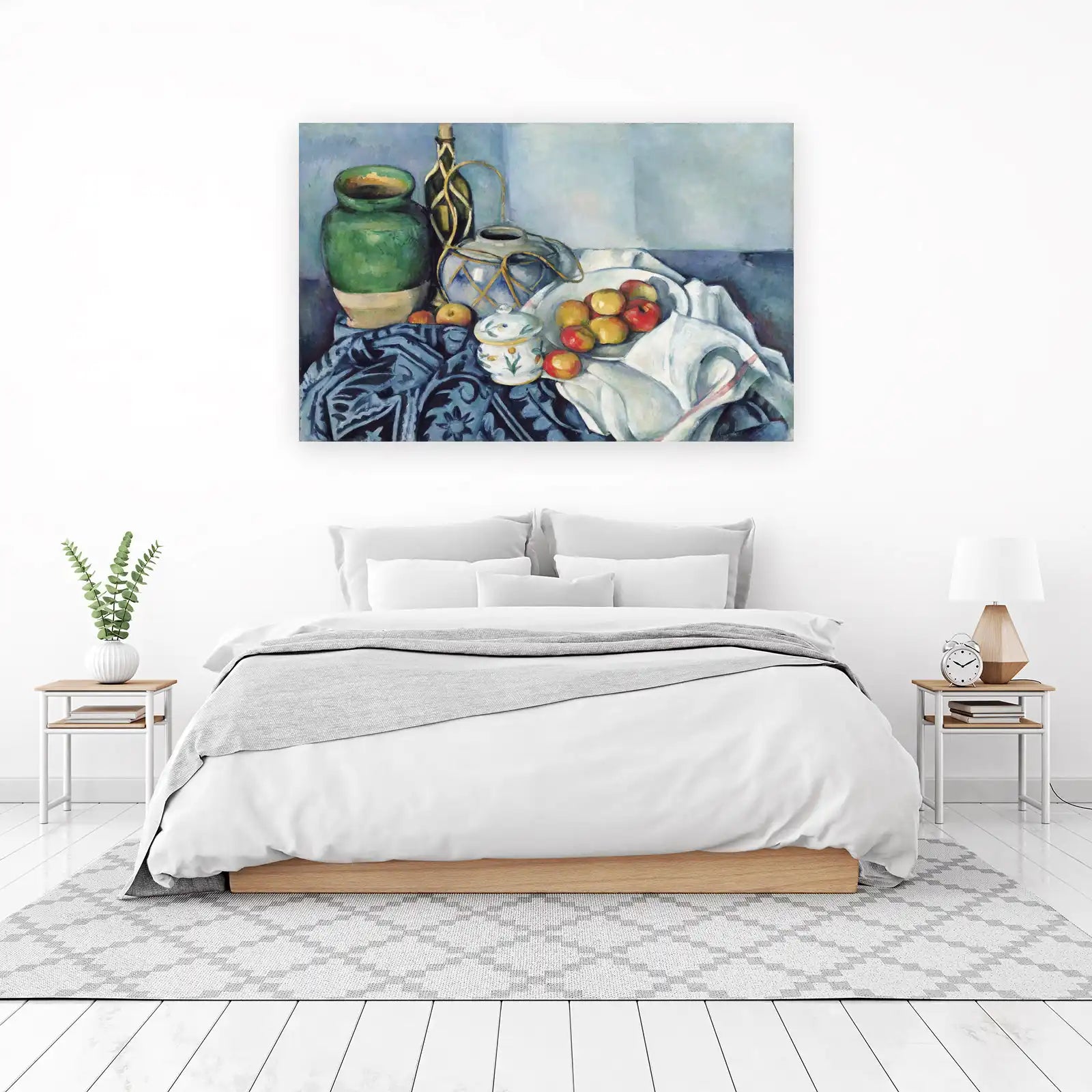 Vase with Apples Wall Art
