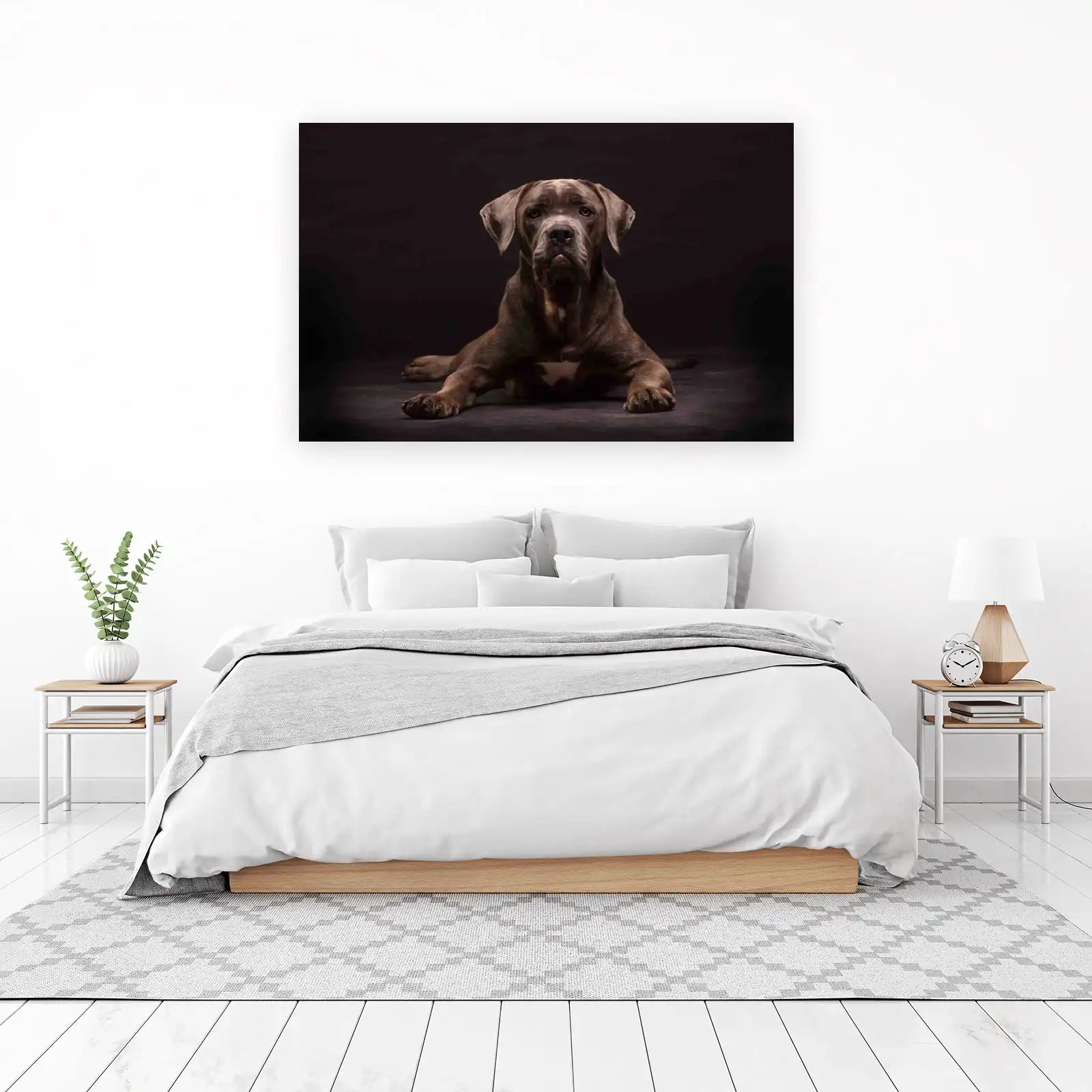 Majestic Cane Corso Dog Portrait Wall Art
