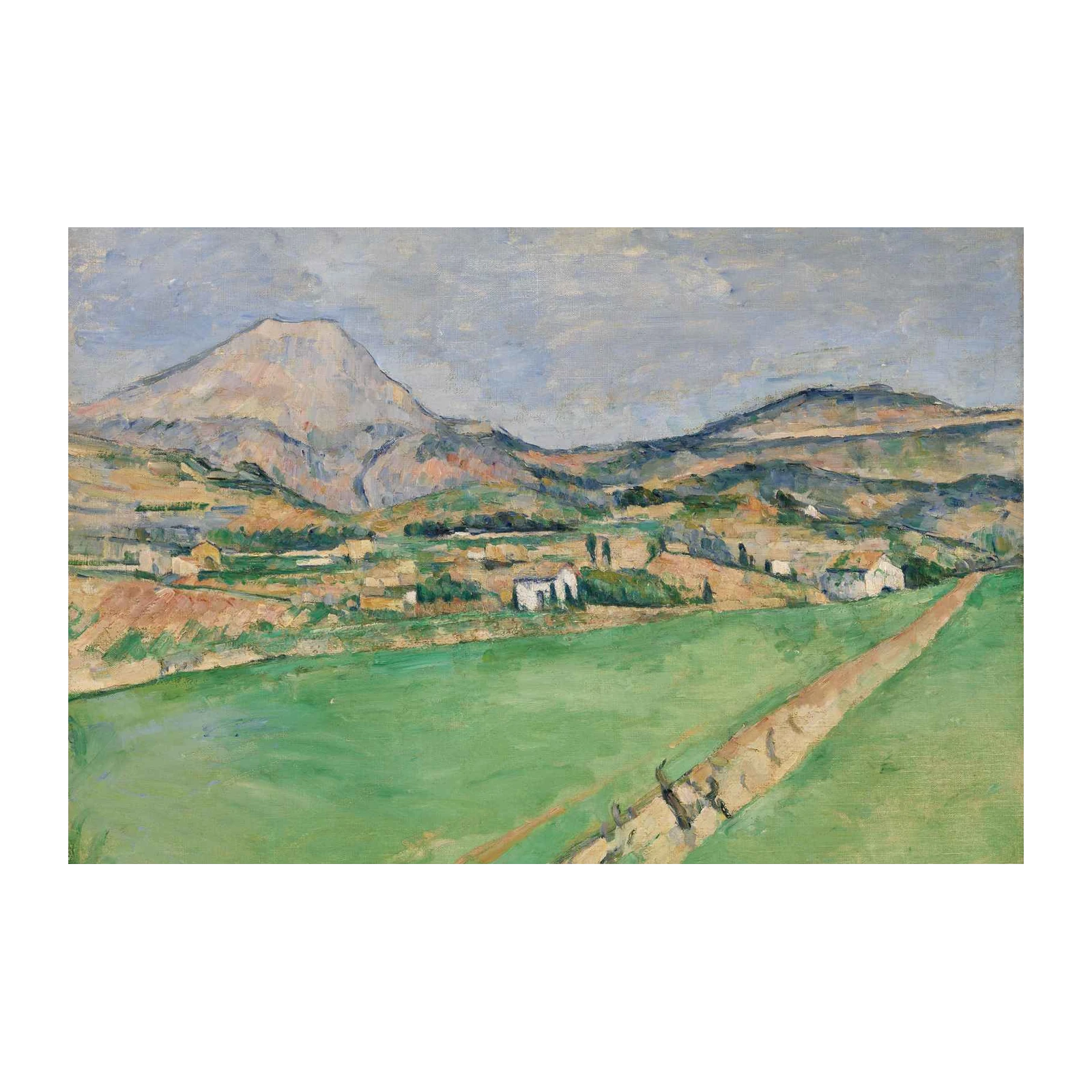 Mont Sainte-Victoire Landscape Wall Art