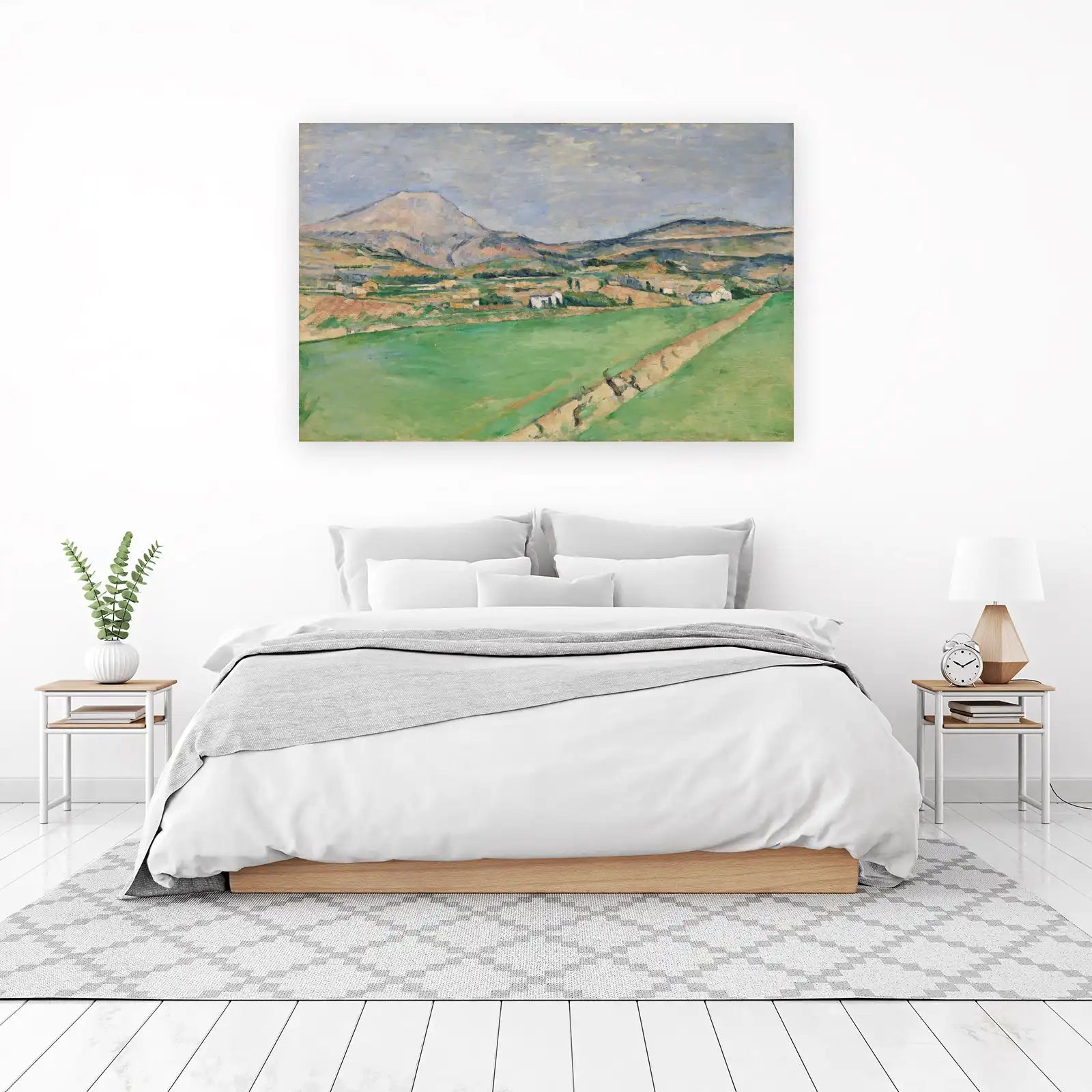 Mont Sainte-Victoire Landscape Wall Art