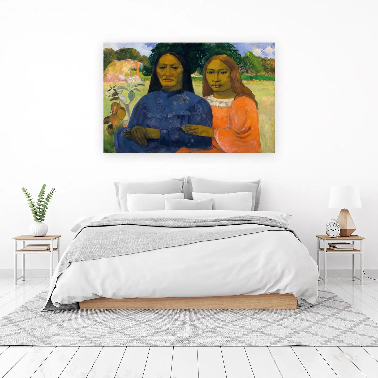 Tahitian Women Portrait Wall Art