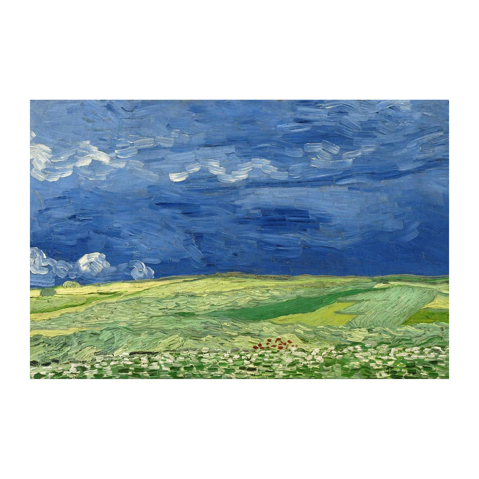 Van Gogh Wheat Field Wall Art