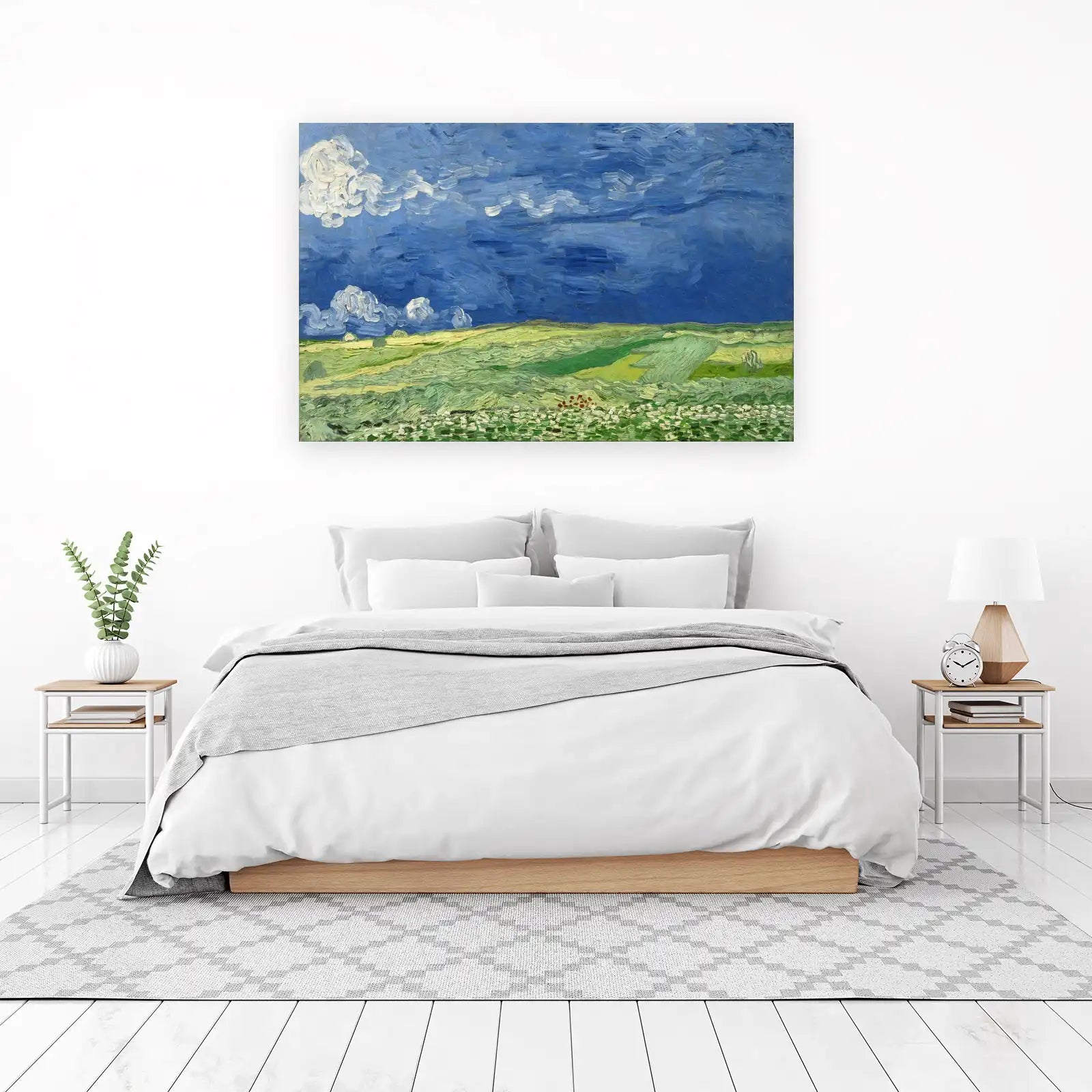 Van Gogh Wheat Field Wall Art