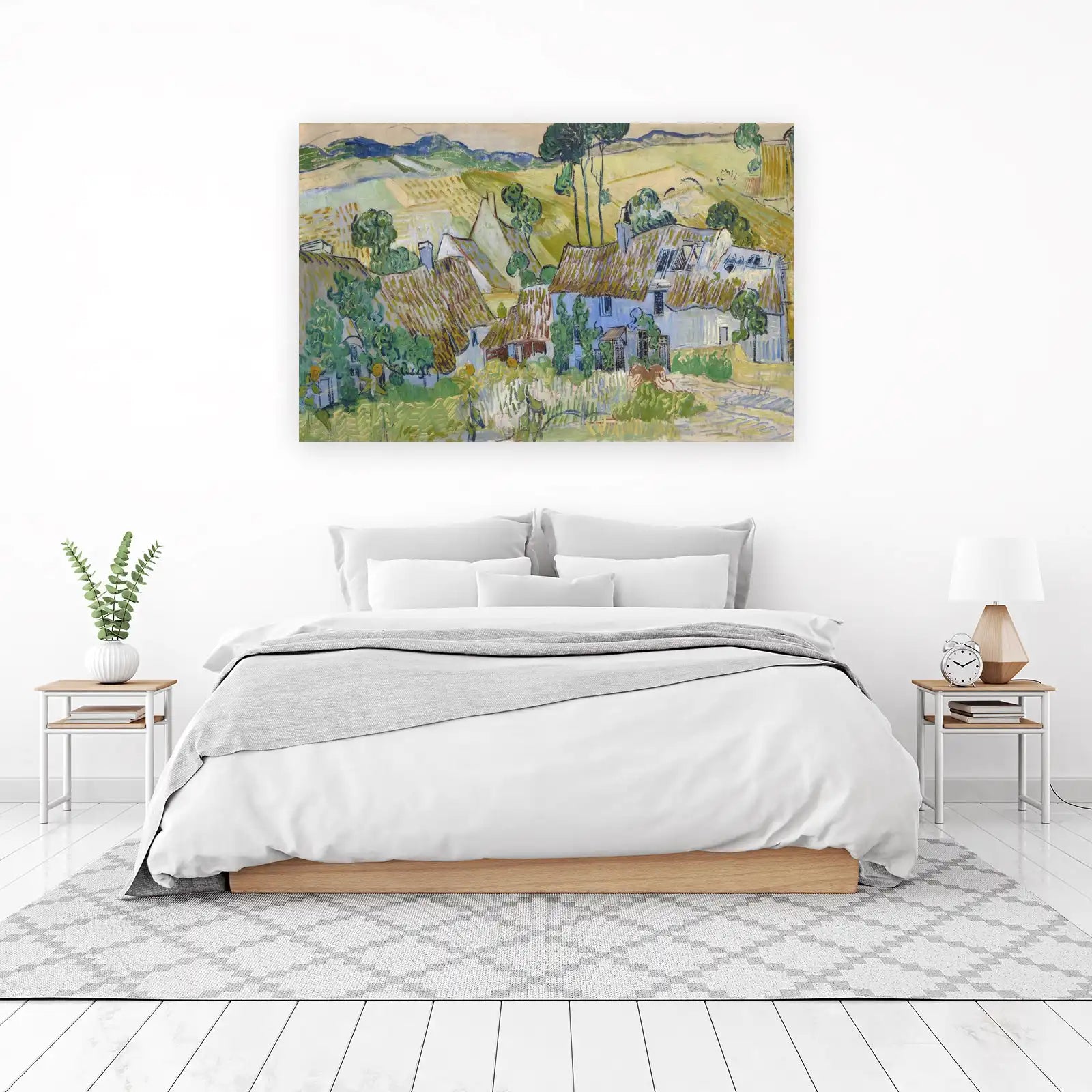 Van Gogh's Countryside Charm: 'The Wheat Fields' Wall Art