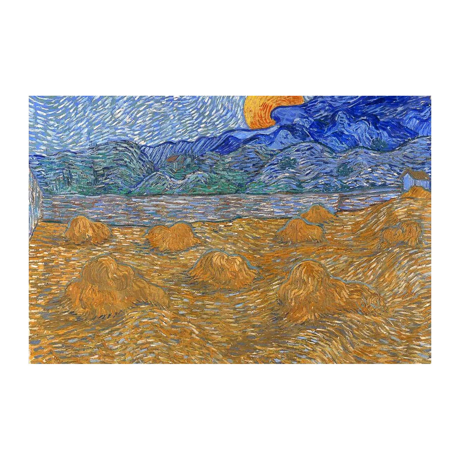 Van Gogh Haystacks at Arles Wall Art
