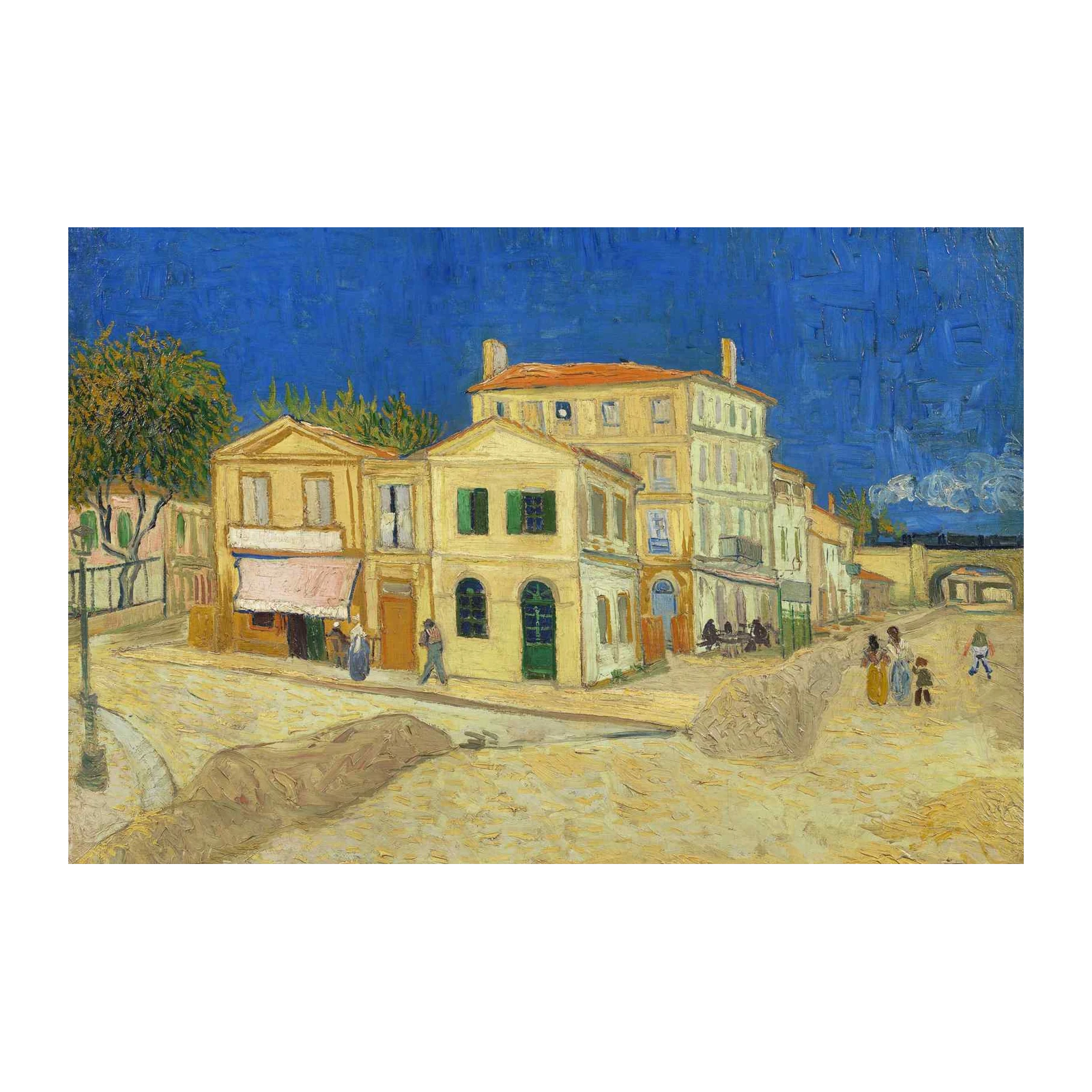 Van Gogh's The Night Cafe Corner Wall Art