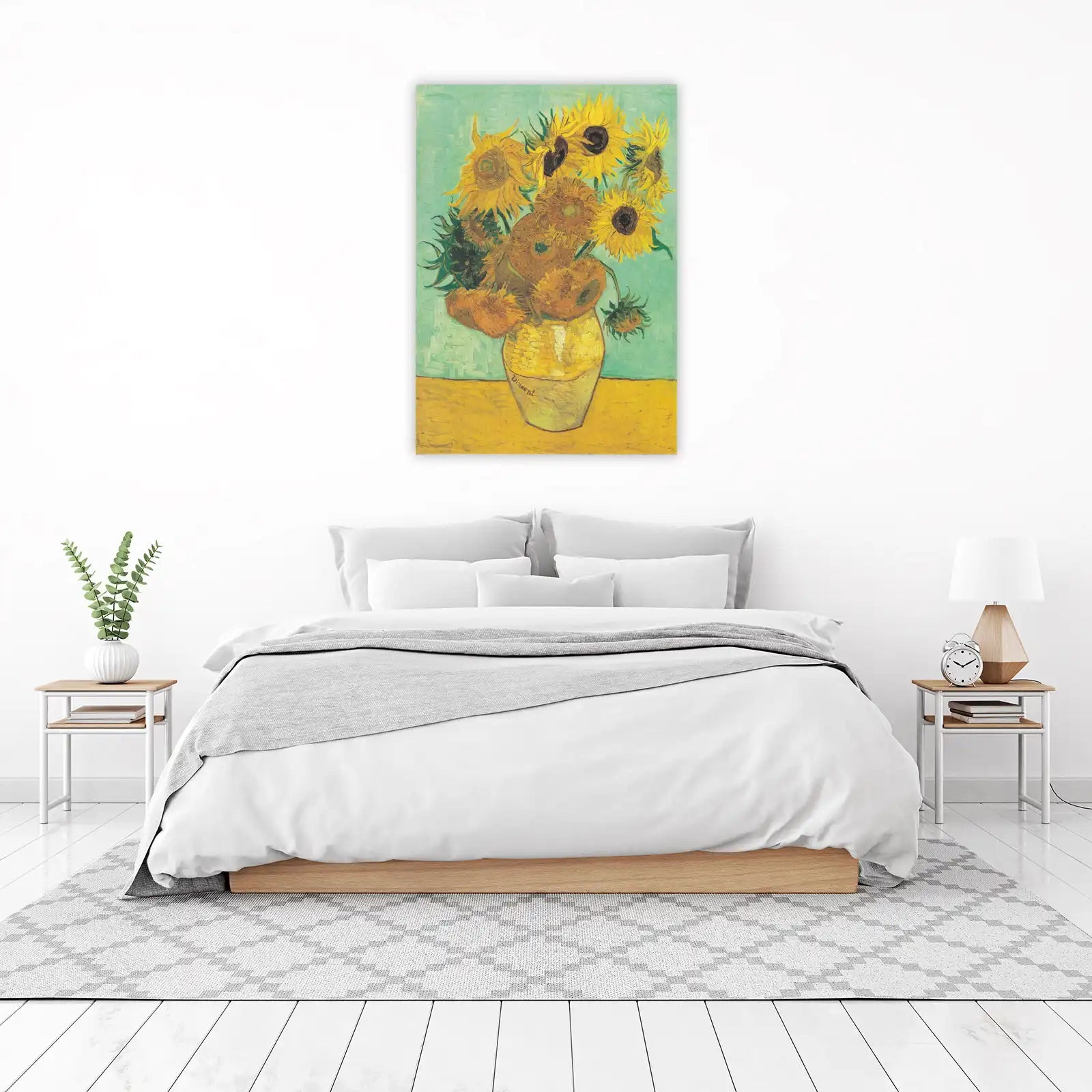 Vincent's Sunflowers Classic Art Wall Art