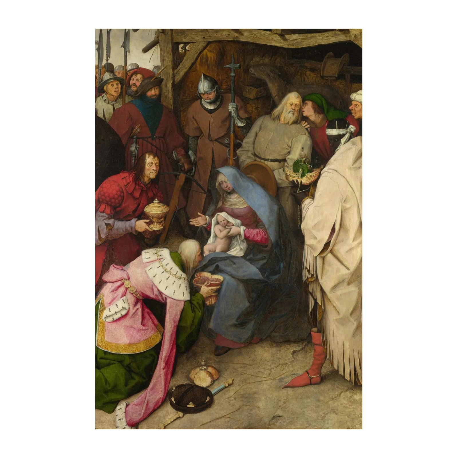 Adoration of the Magi Renaissance Wall Art