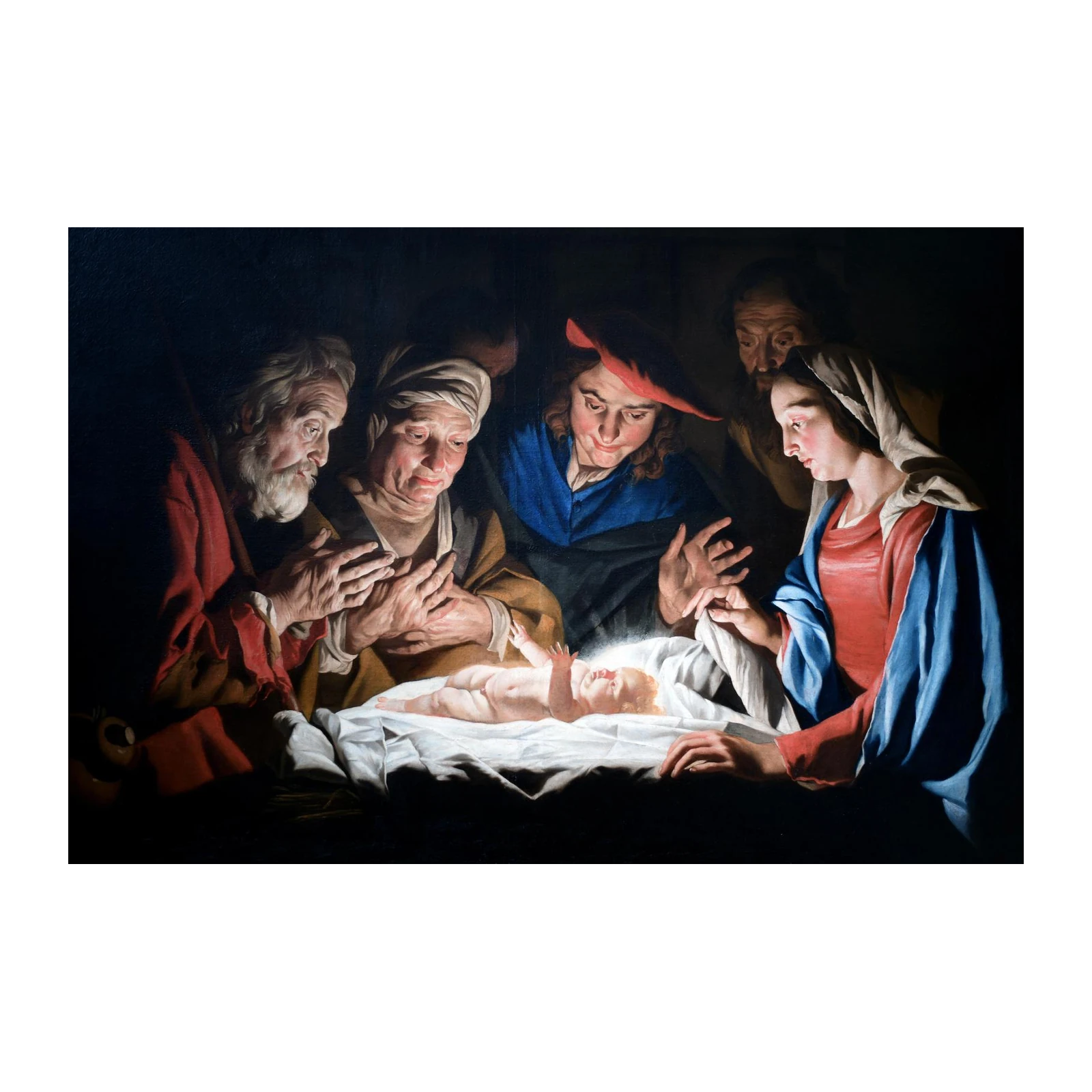 Adoration of the Shepherds Wall Art