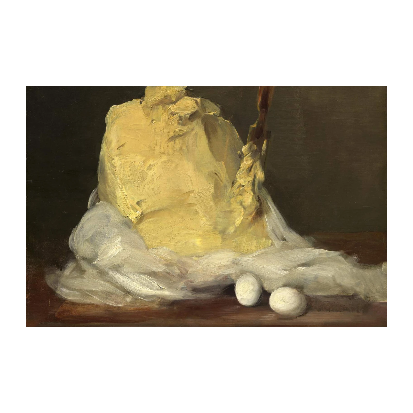 Impressionist Butter & Eggs Still Life Wall Art