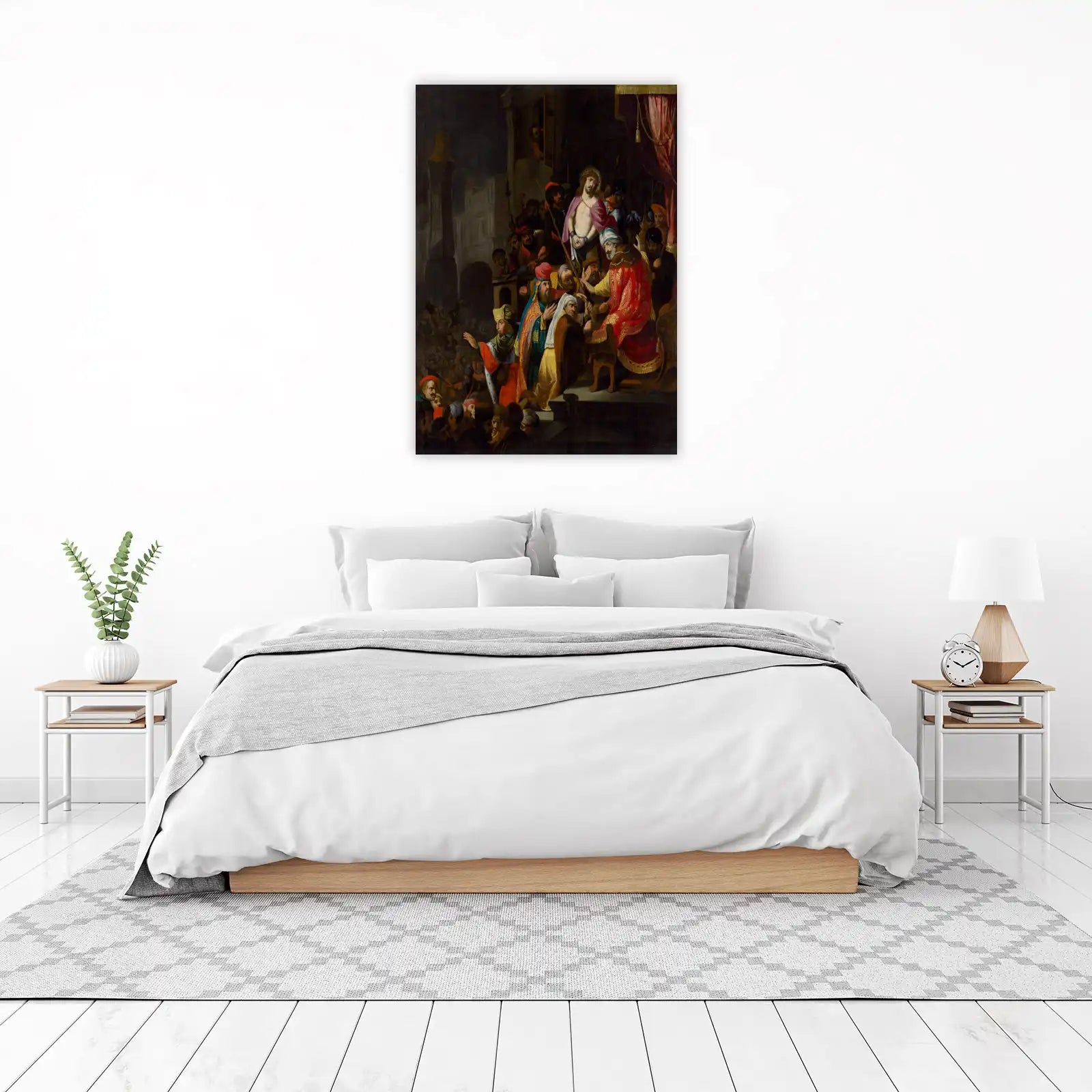 Biblical Scene Jesus Before Pilate Wall Art