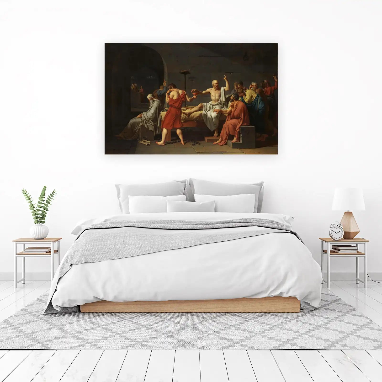 Socrates' Death Philosophy Wall Art