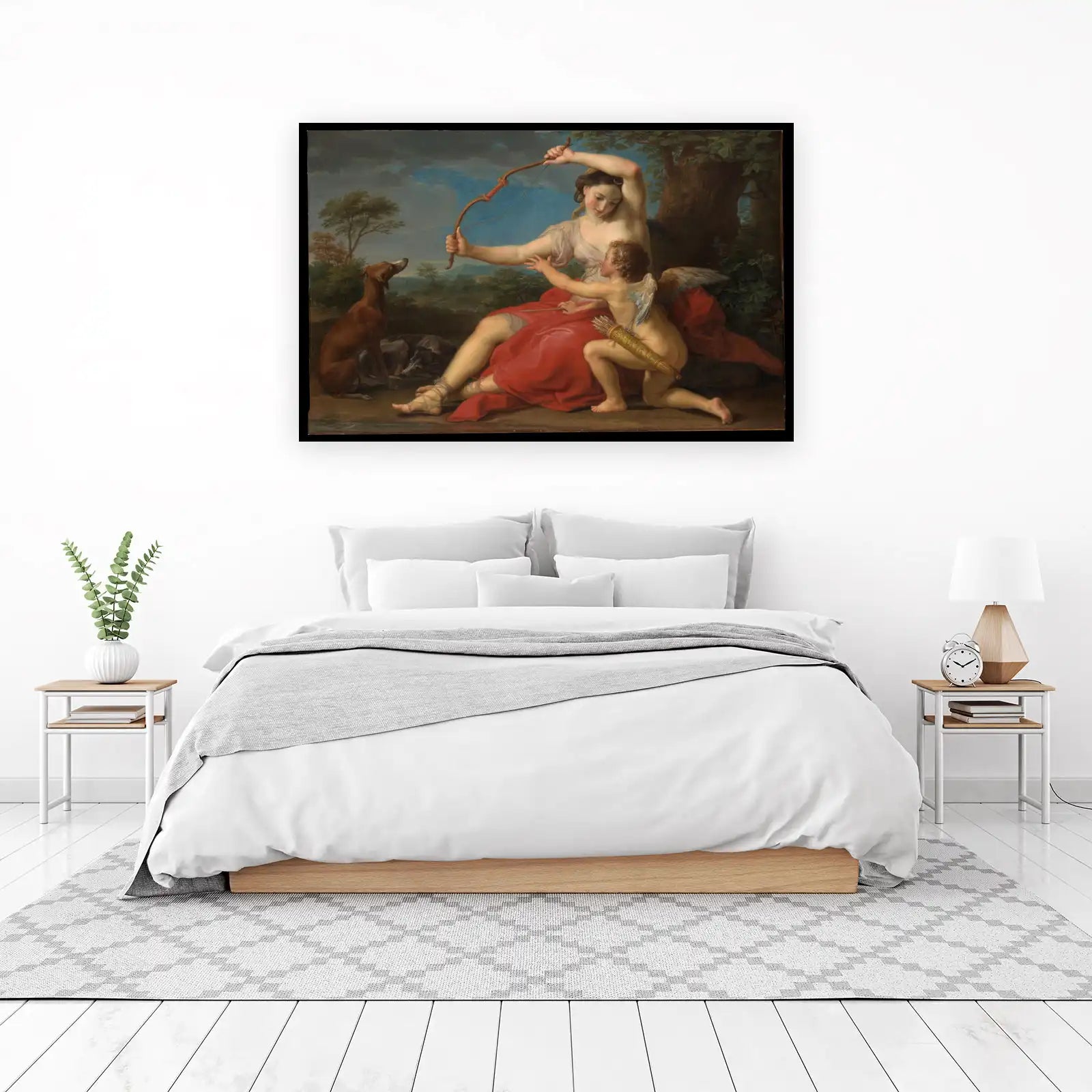 Venus and Cupid's Embrace Wall Art