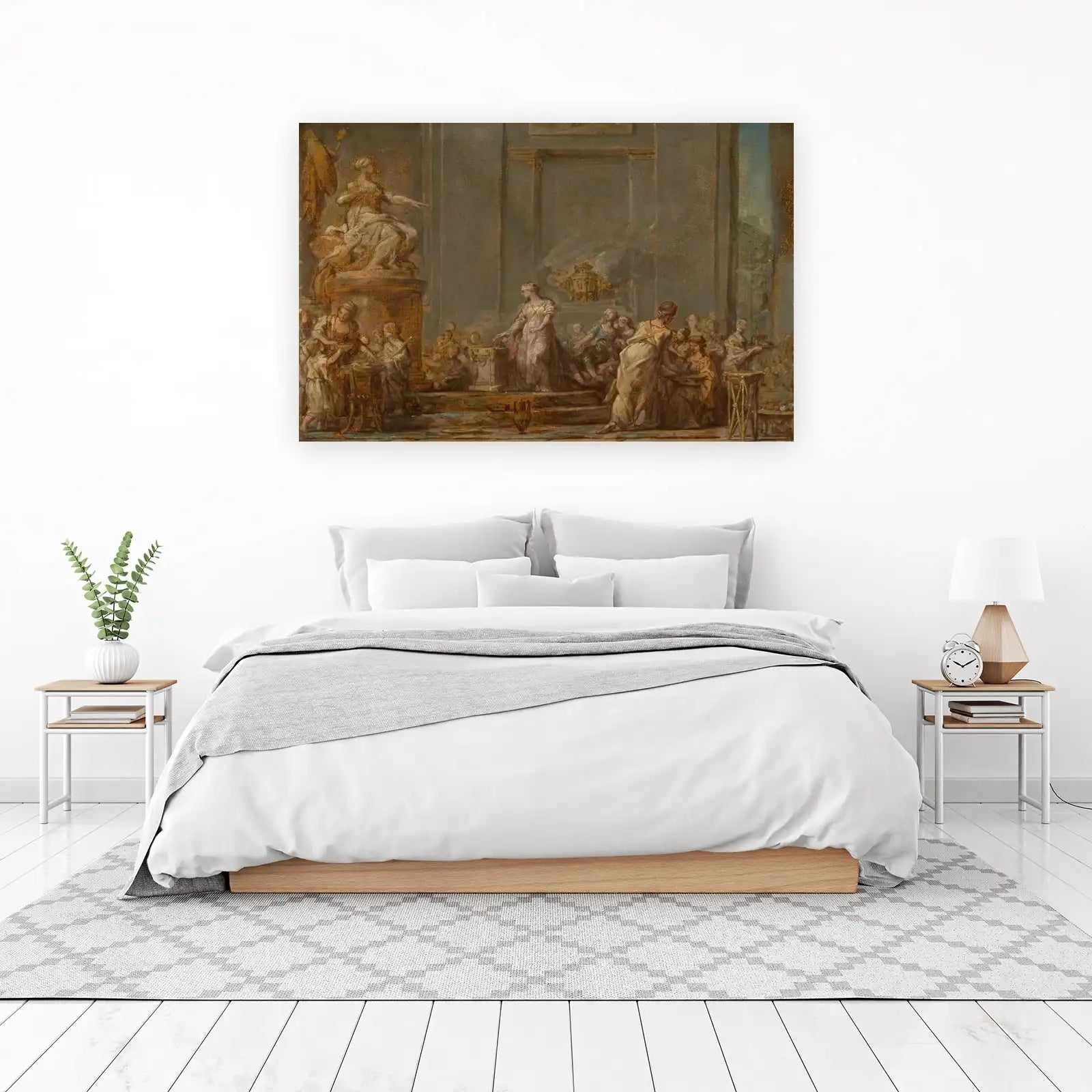 Classical Allegory Scene Wall Art