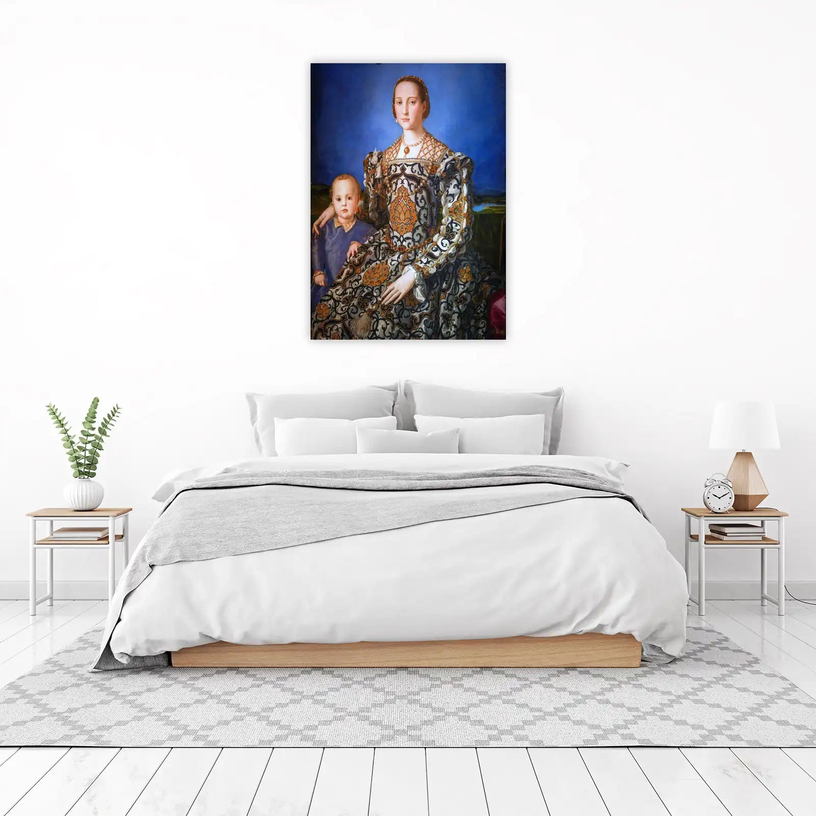 Renaissance Portrait of Mother & Child Wall Art
