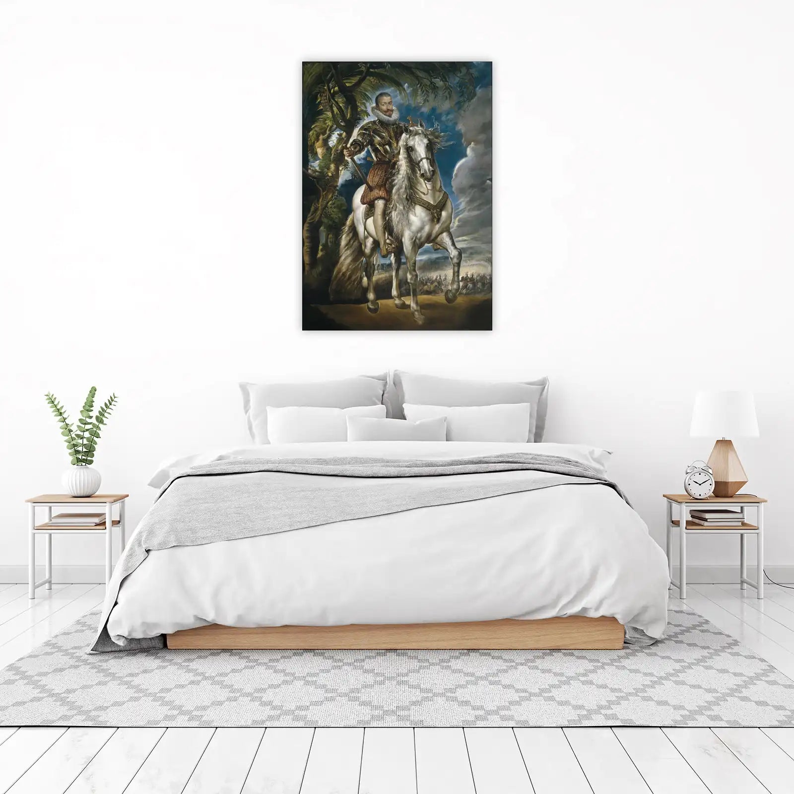 Equestrian Portrait of Philip IV Wall Art