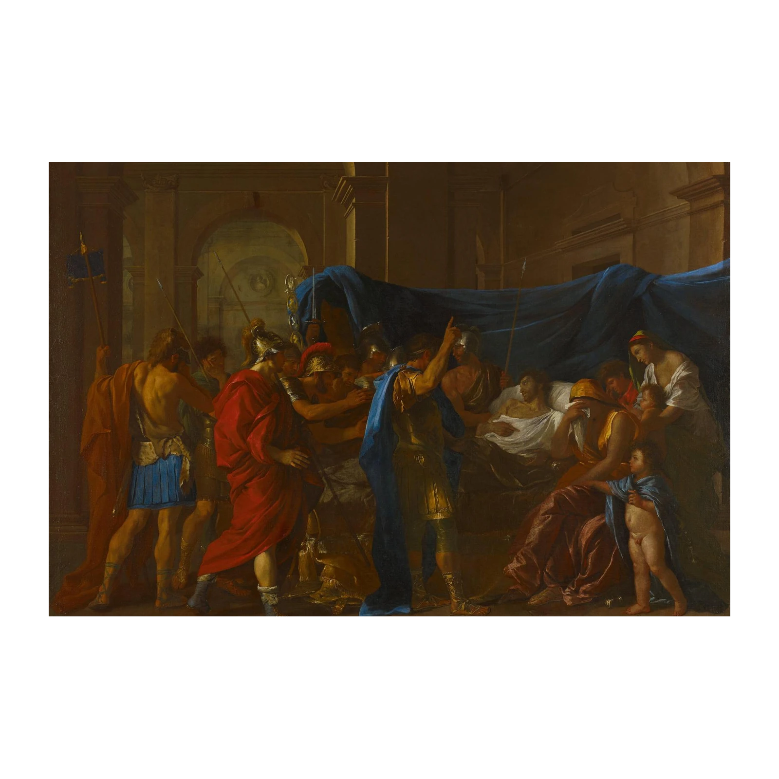 Historical Drama Scene Wall Art