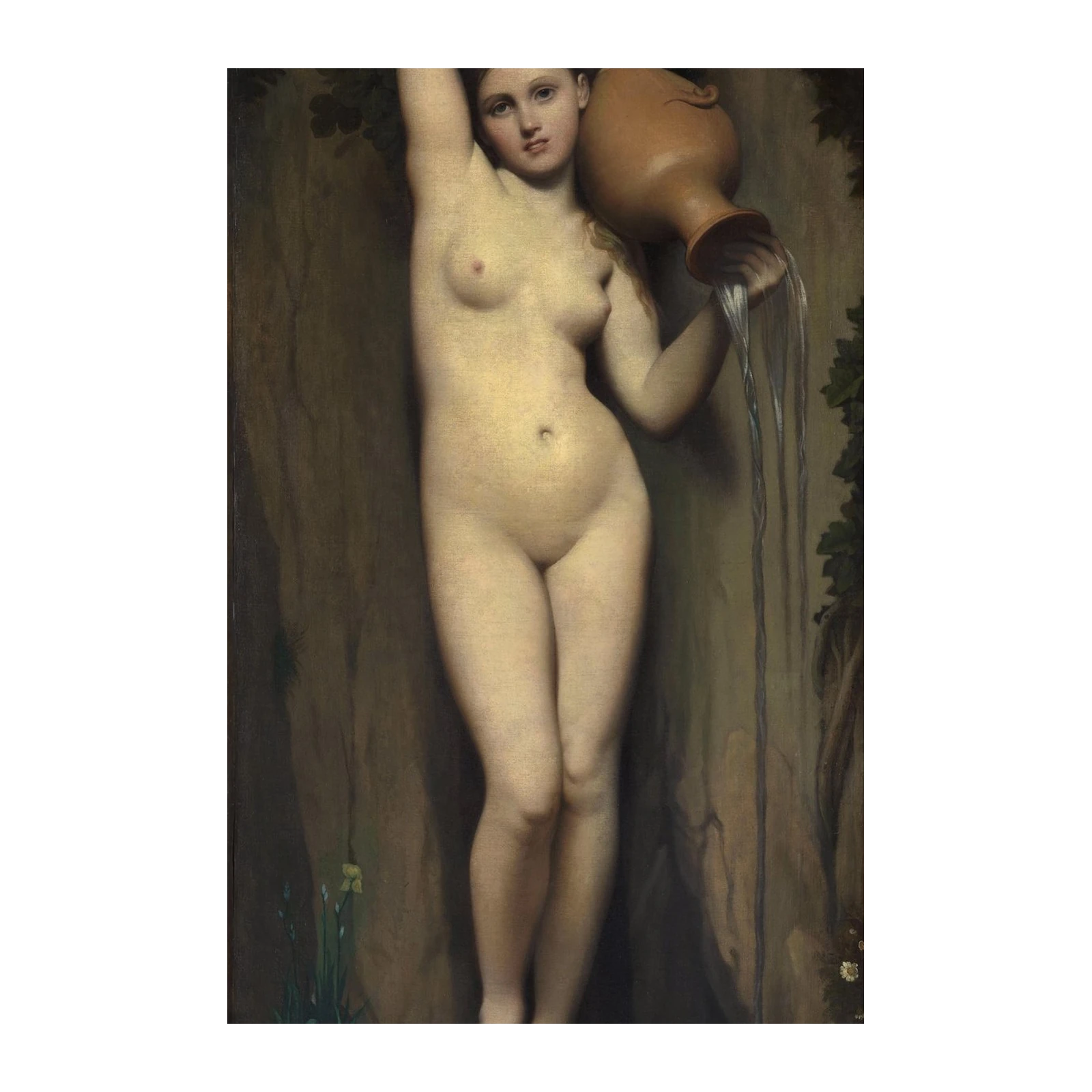 Classical Nude Water Bearer Wall Art