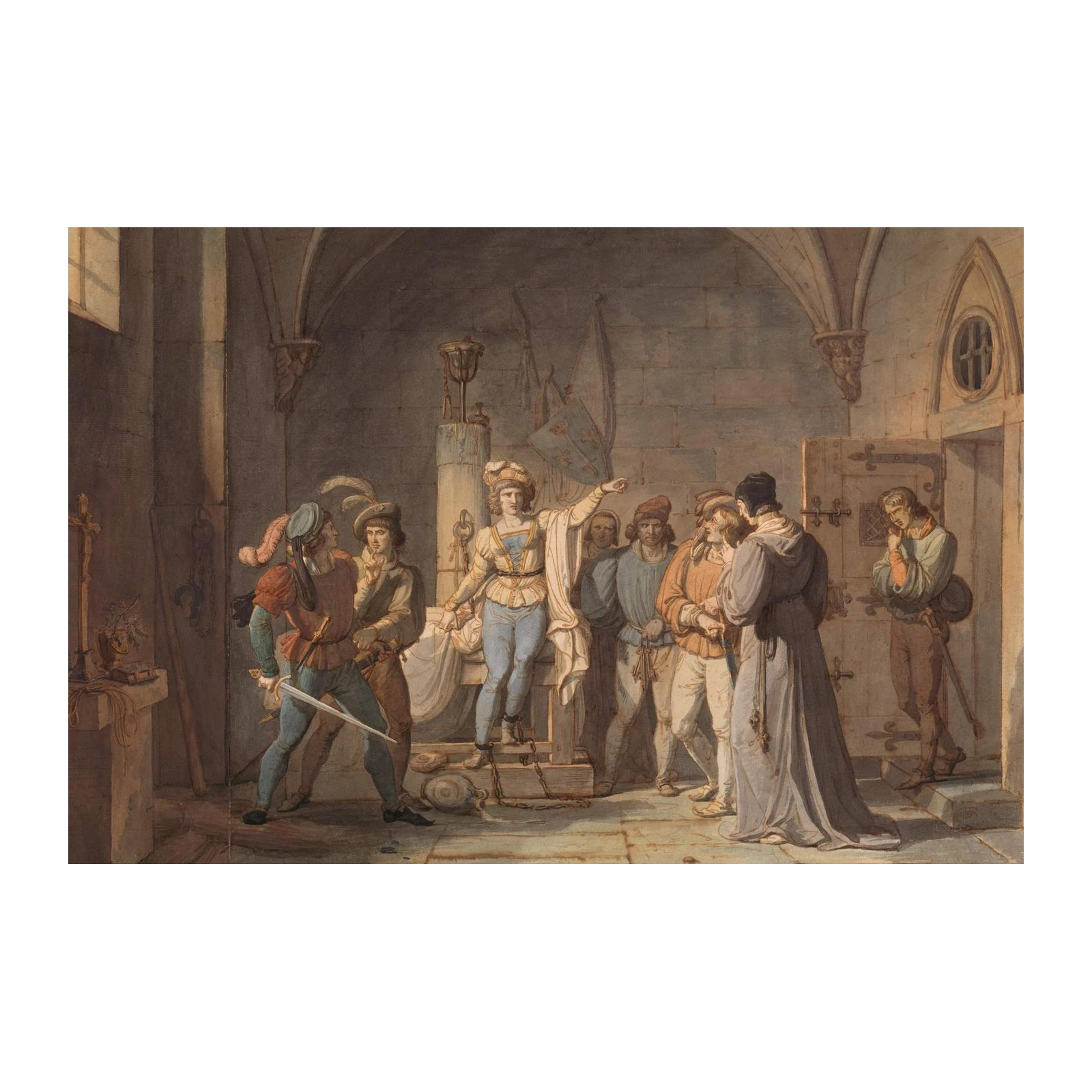 Dramatic Historical Scene Wall Art
