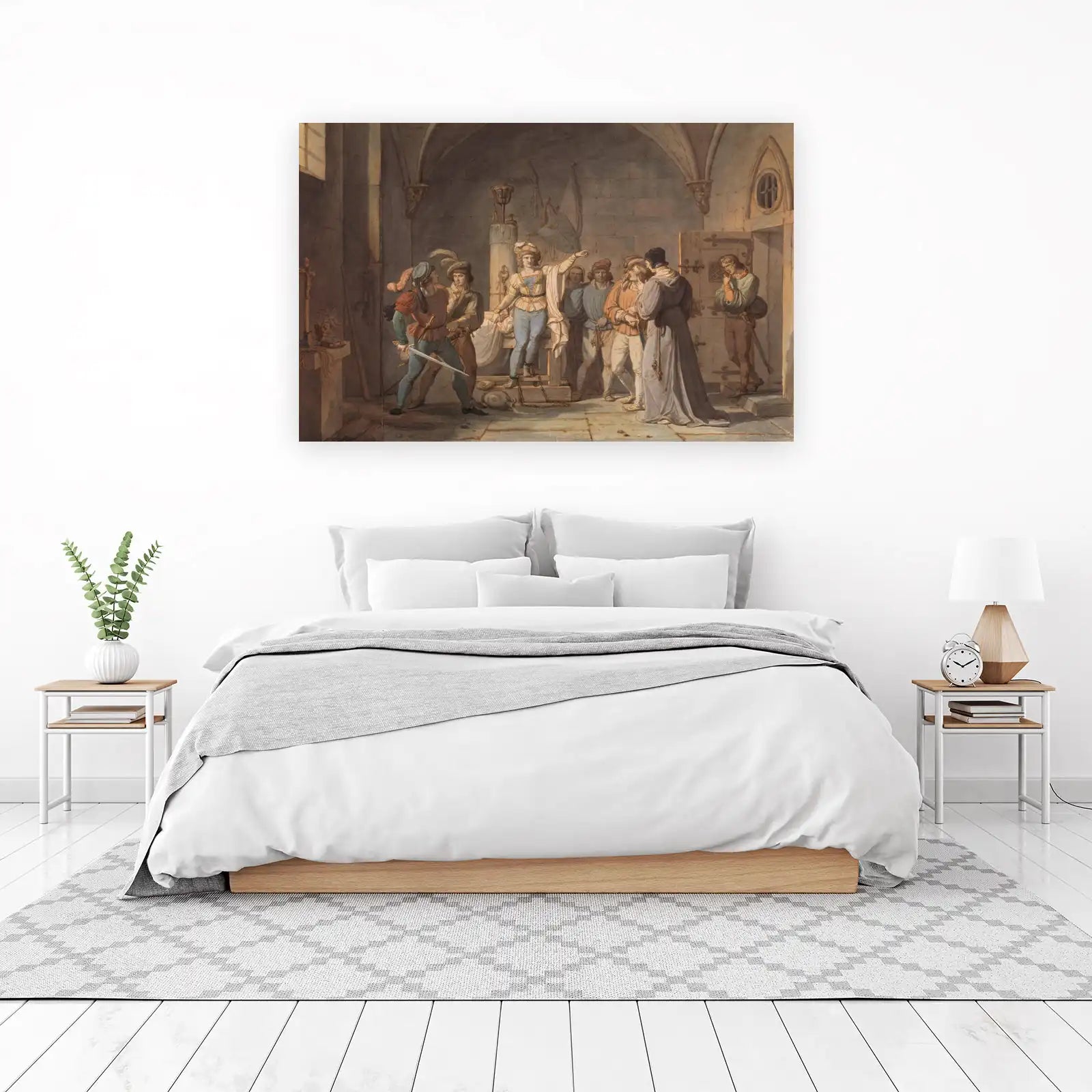 Dramatic Historical Scene Wall Art