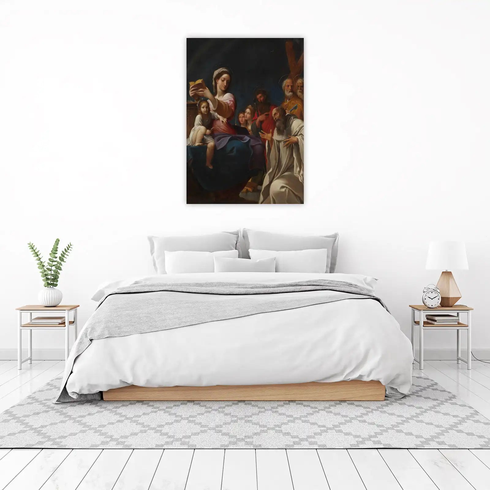 Sacred Madonna & Child Religious Art Wall Art