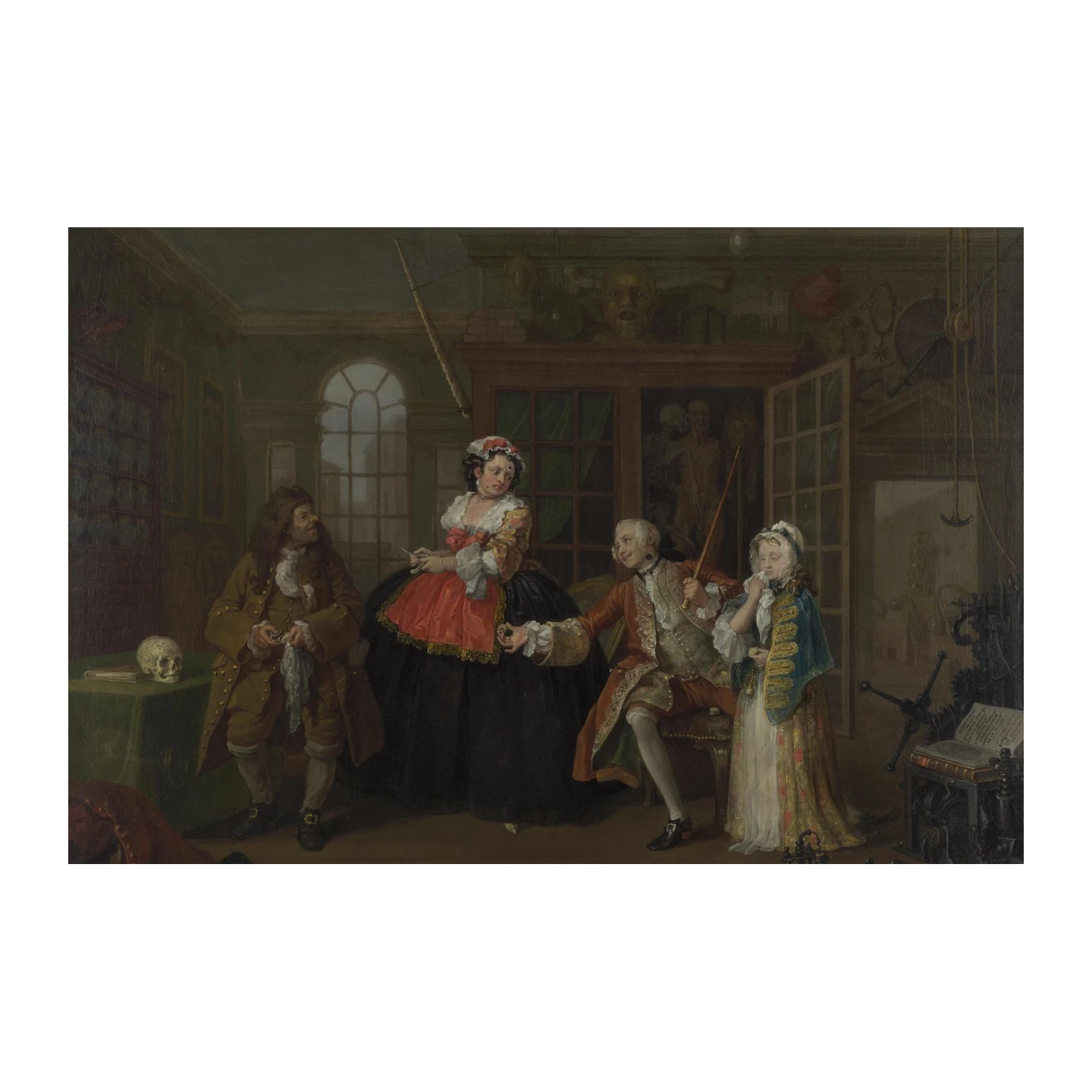 Vintage Scene Wall Art | Antique Art Reproduction