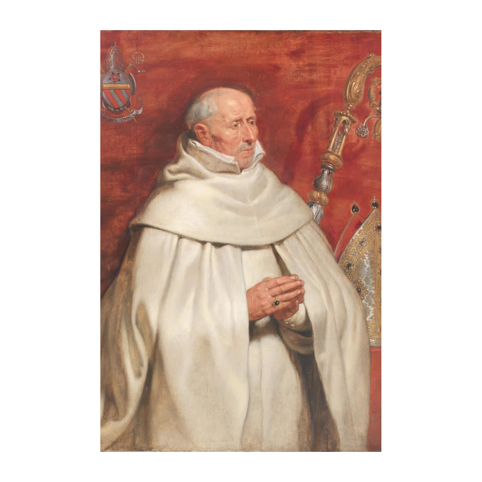 Elegant Clergy Portrait | Old Master Wall Art