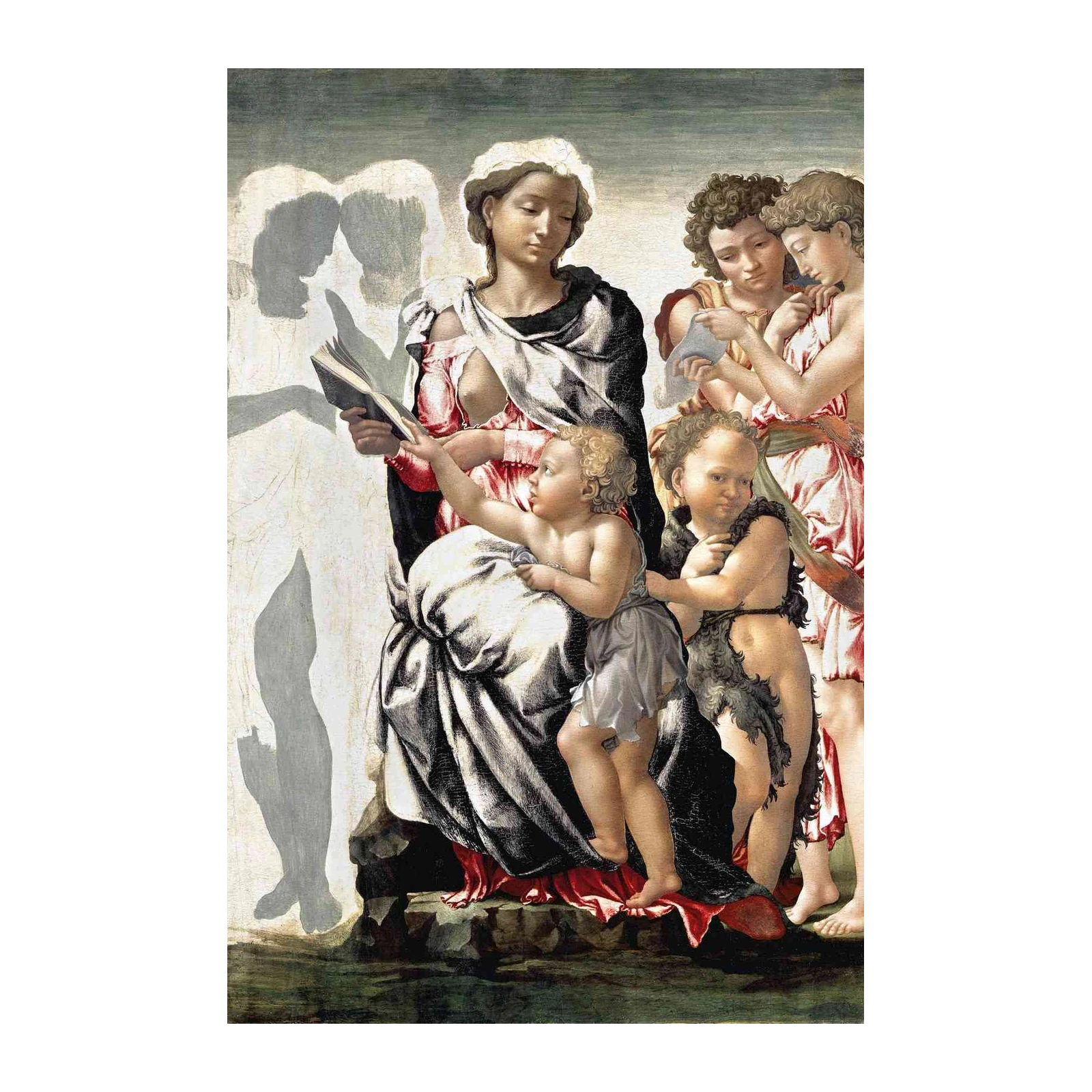 Madonna and Child with Angels Wall Art