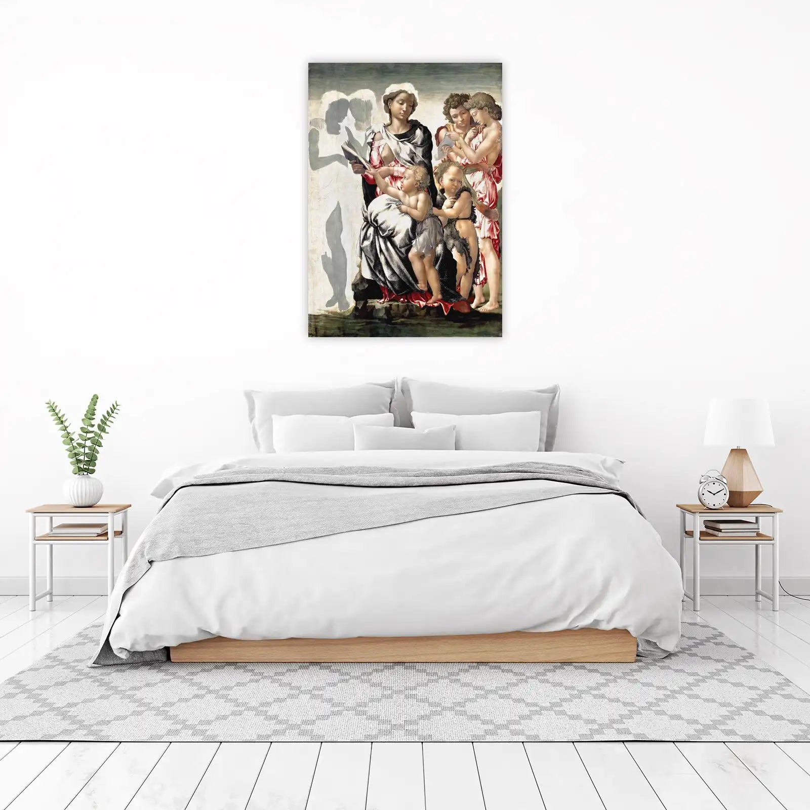 Madonna and Child with Angels Wall Art