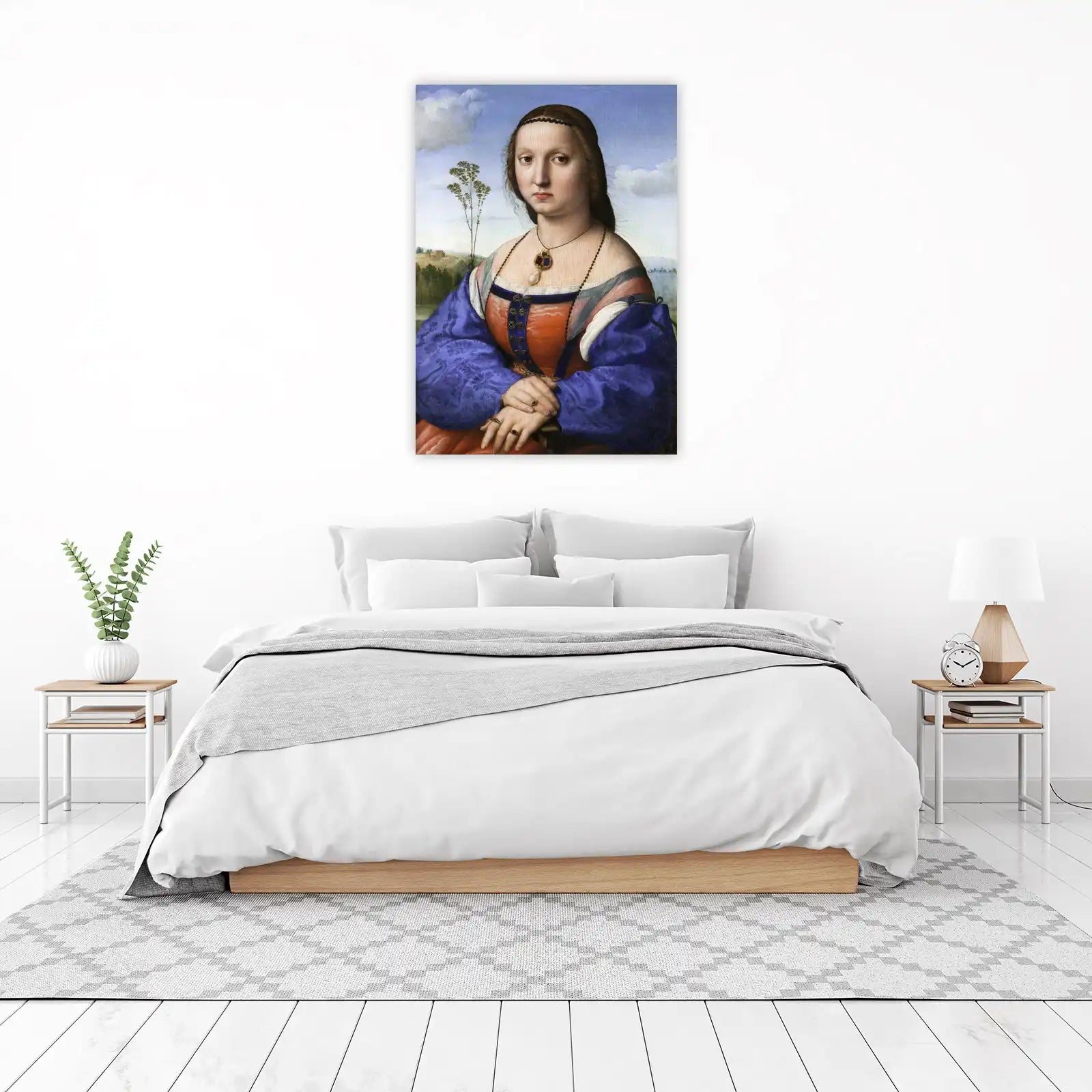 Renaissance Portrait Lady Wall Art