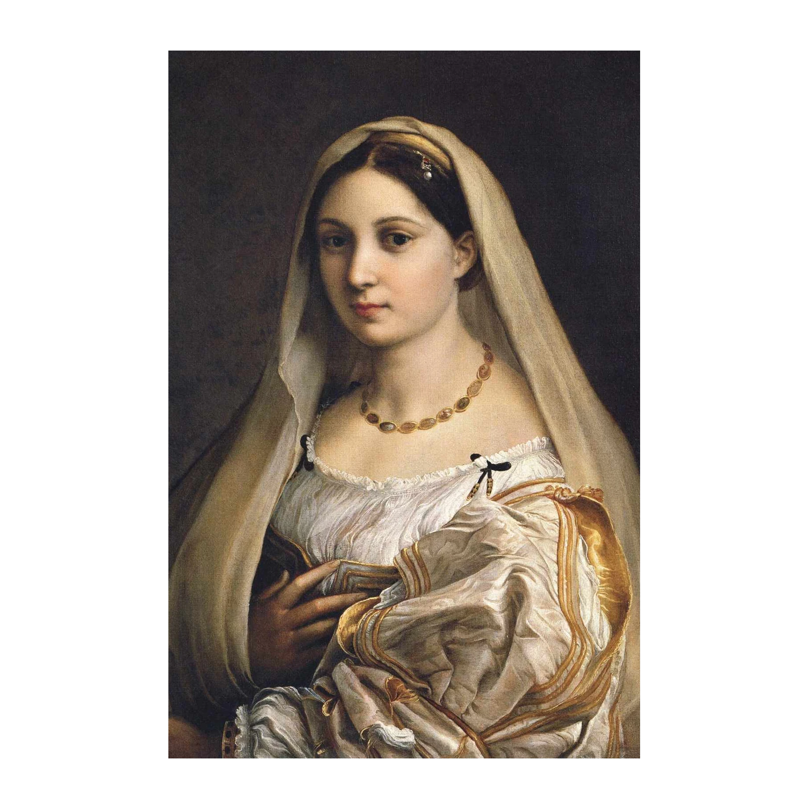 Renaissance Lady Portrait Wall Art Wall Art