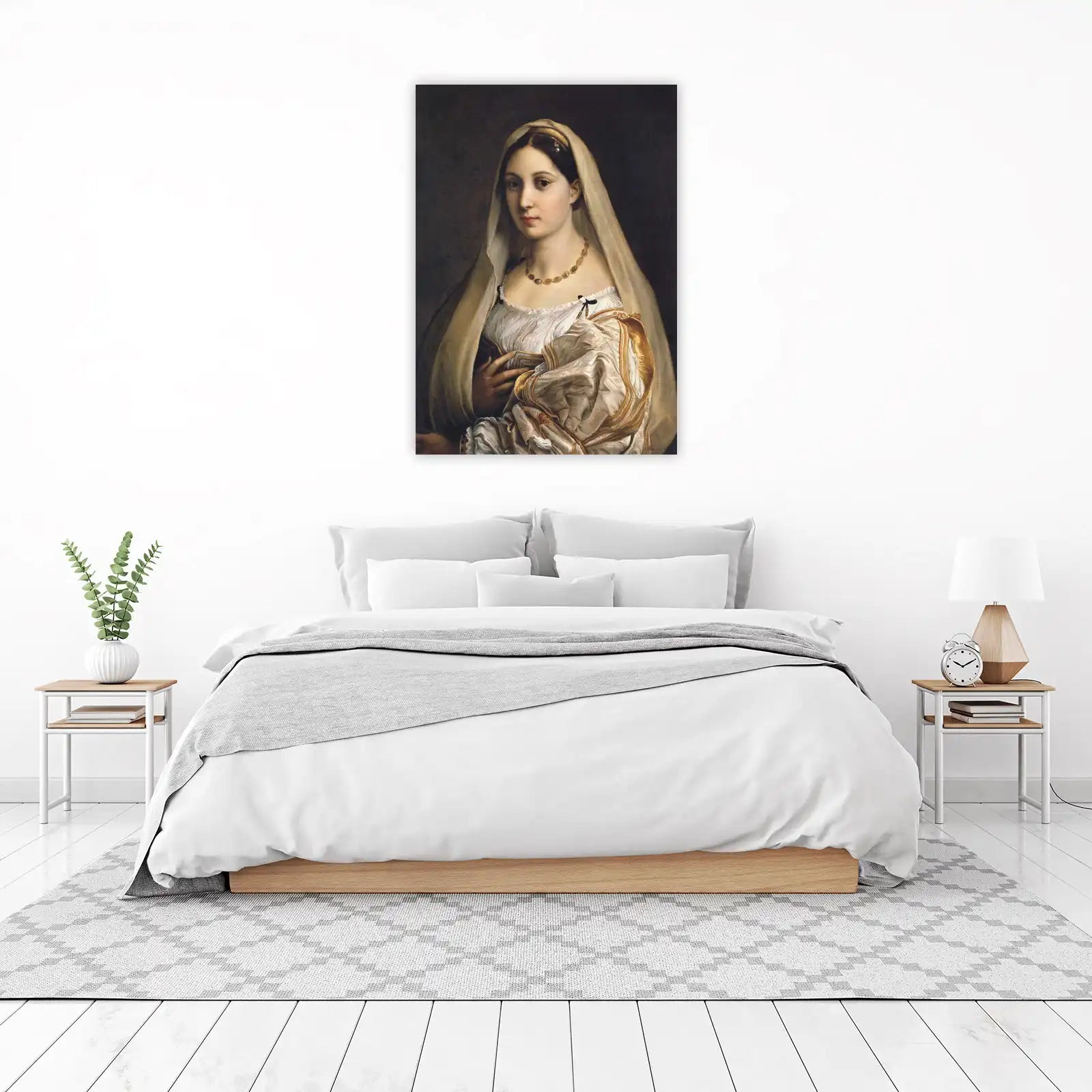 Renaissance Lady Portrait Wall Art Wall Art
