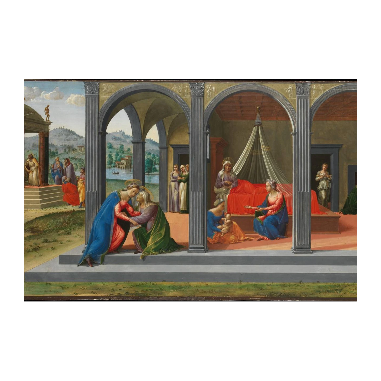 Renaissance Religious Scene Wall Art