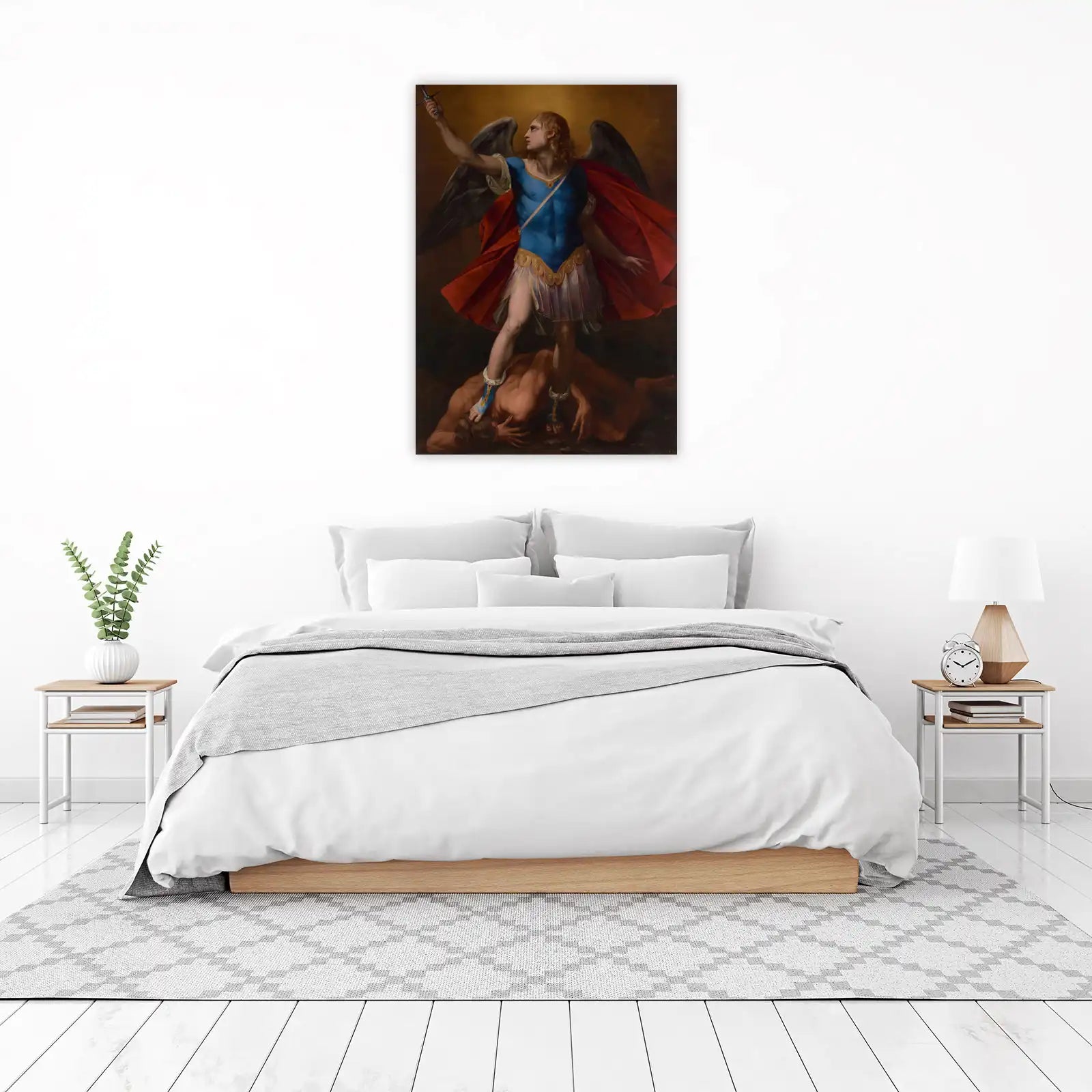 St. Michael Triumphant Angelic Warrior Wall Art