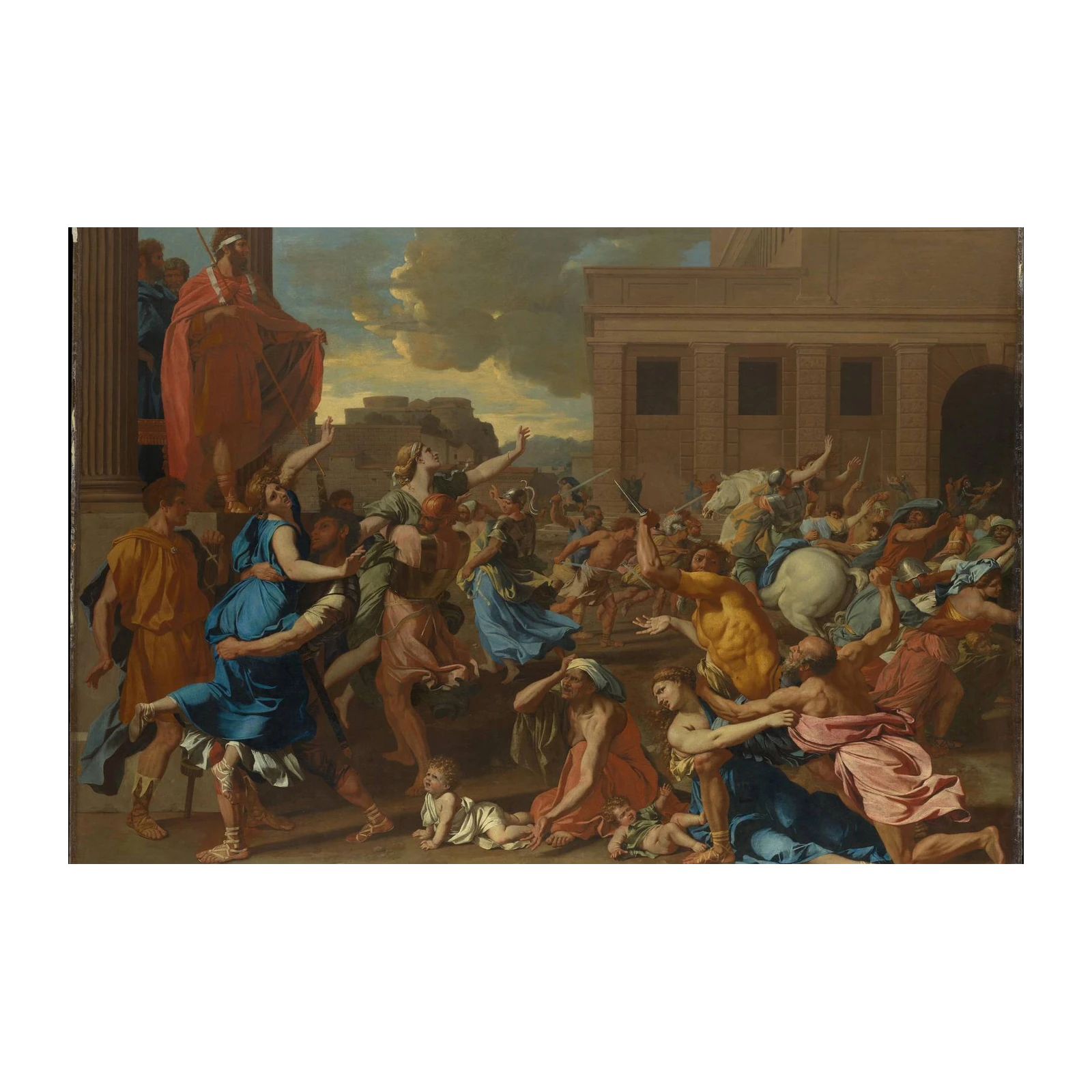 Dramatic Historical Scene Wall Art