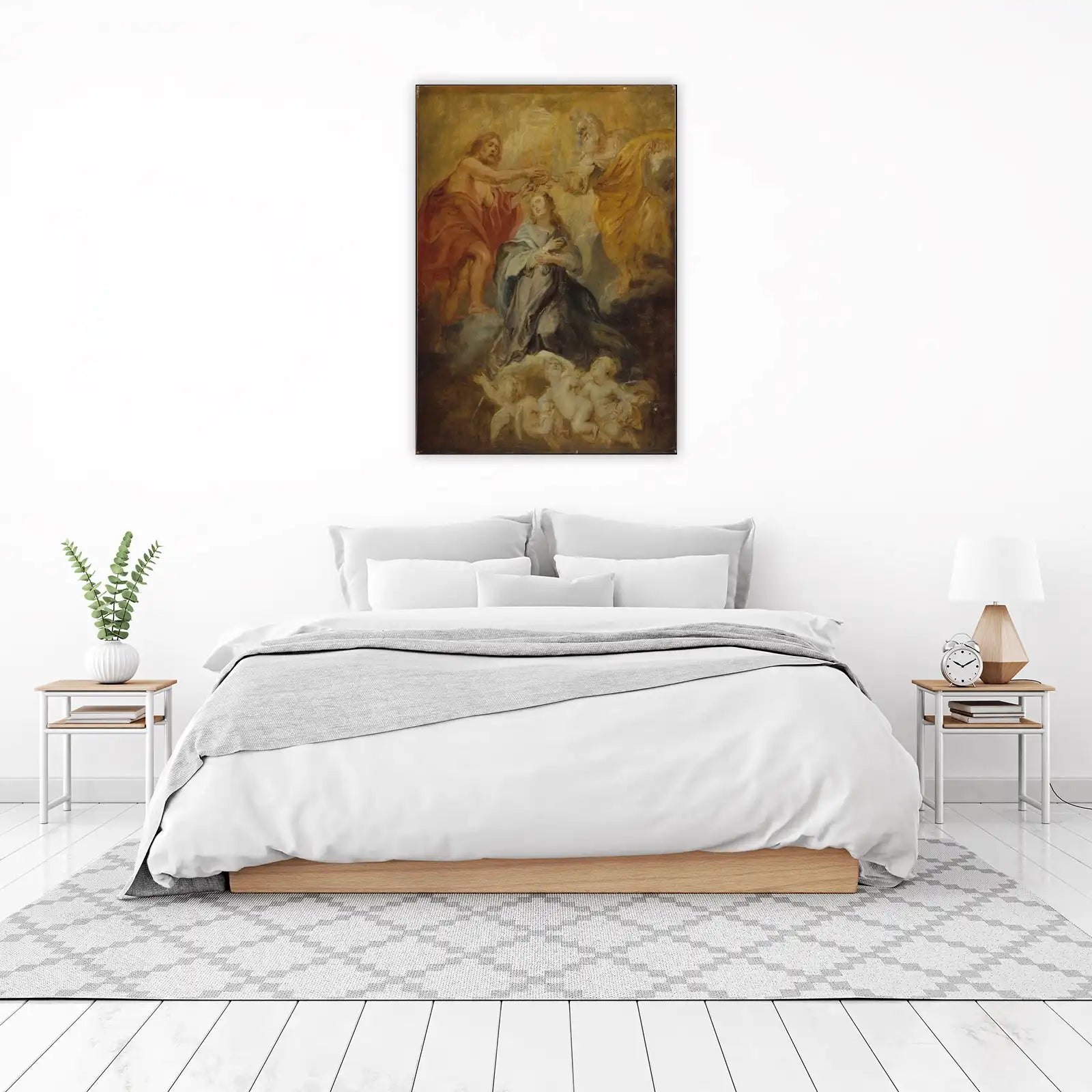 Coronation of the Virgin Religious Art Wall Art