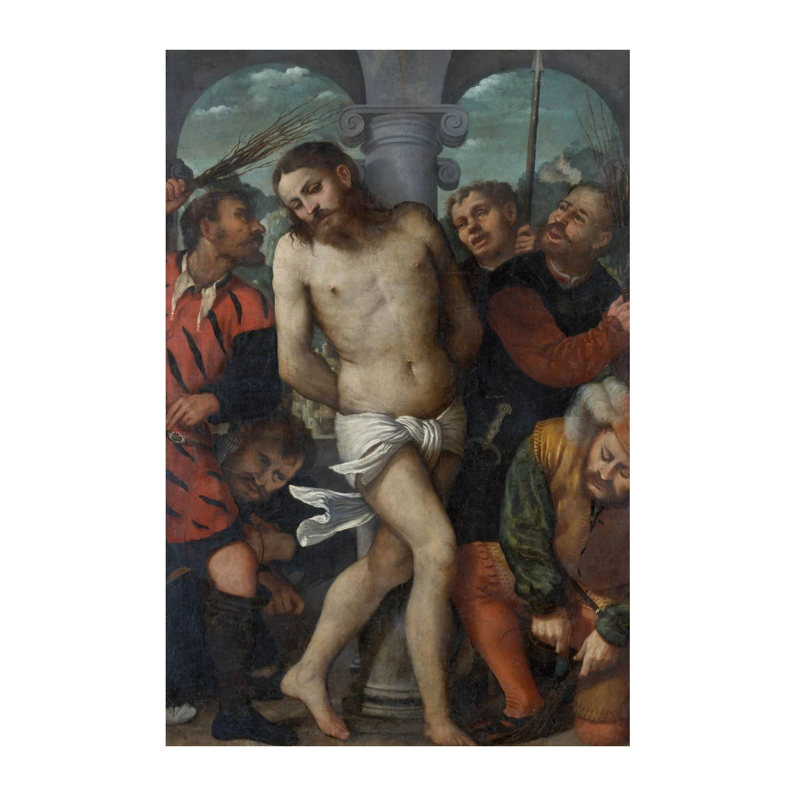 Flagellation of Christ Religious Art Wall Art