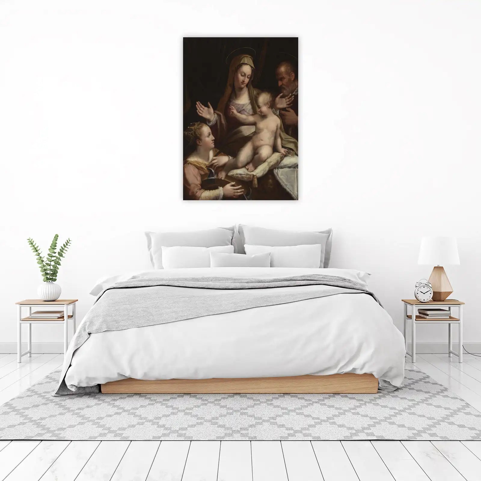 Sacred Family Renaissance Art Wall Art