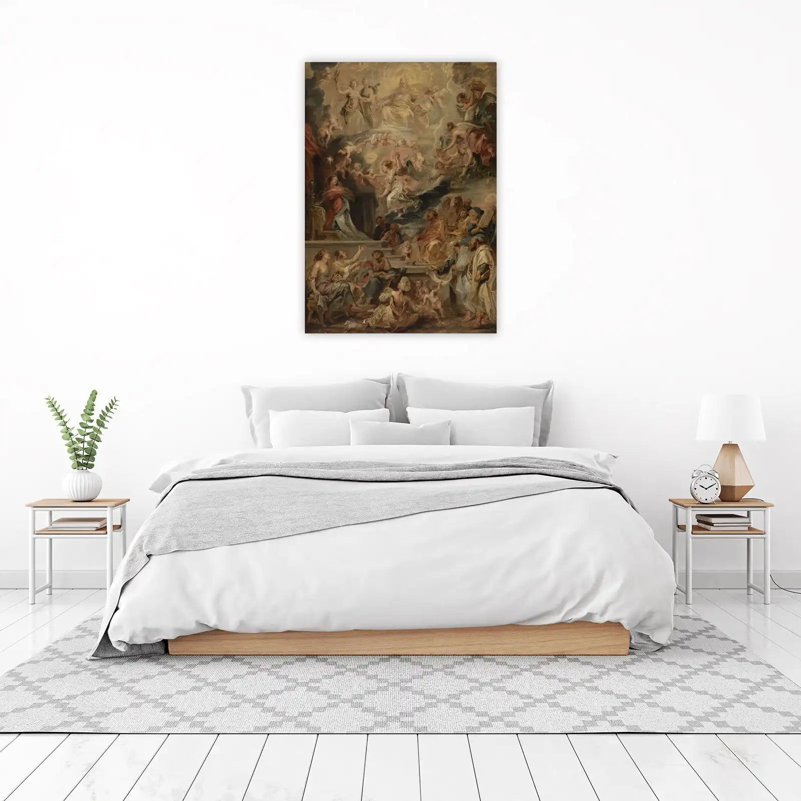 Divine Vision Baroque Masterpiece Wall Art