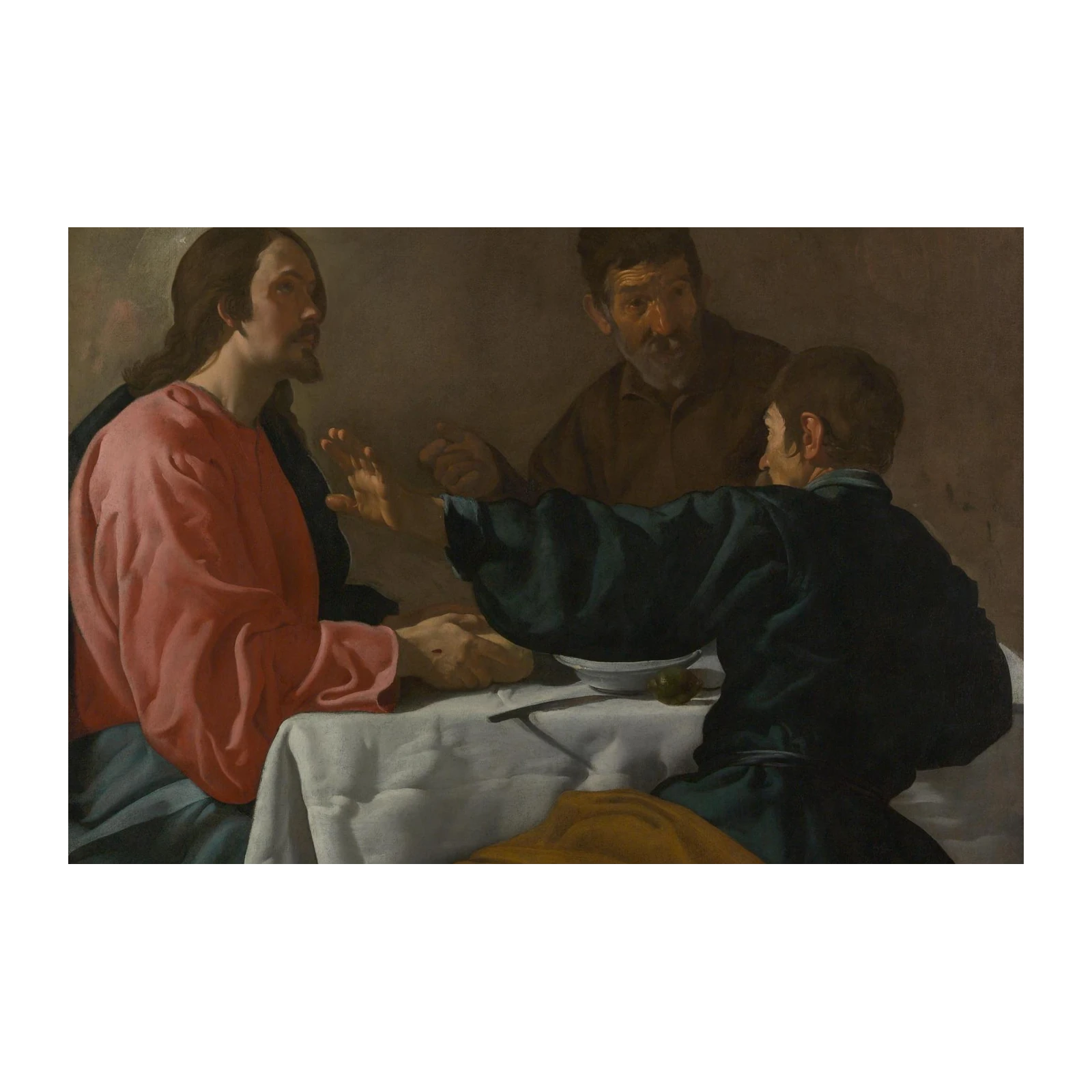 Biblical Scene Jesus Supper Wall Art