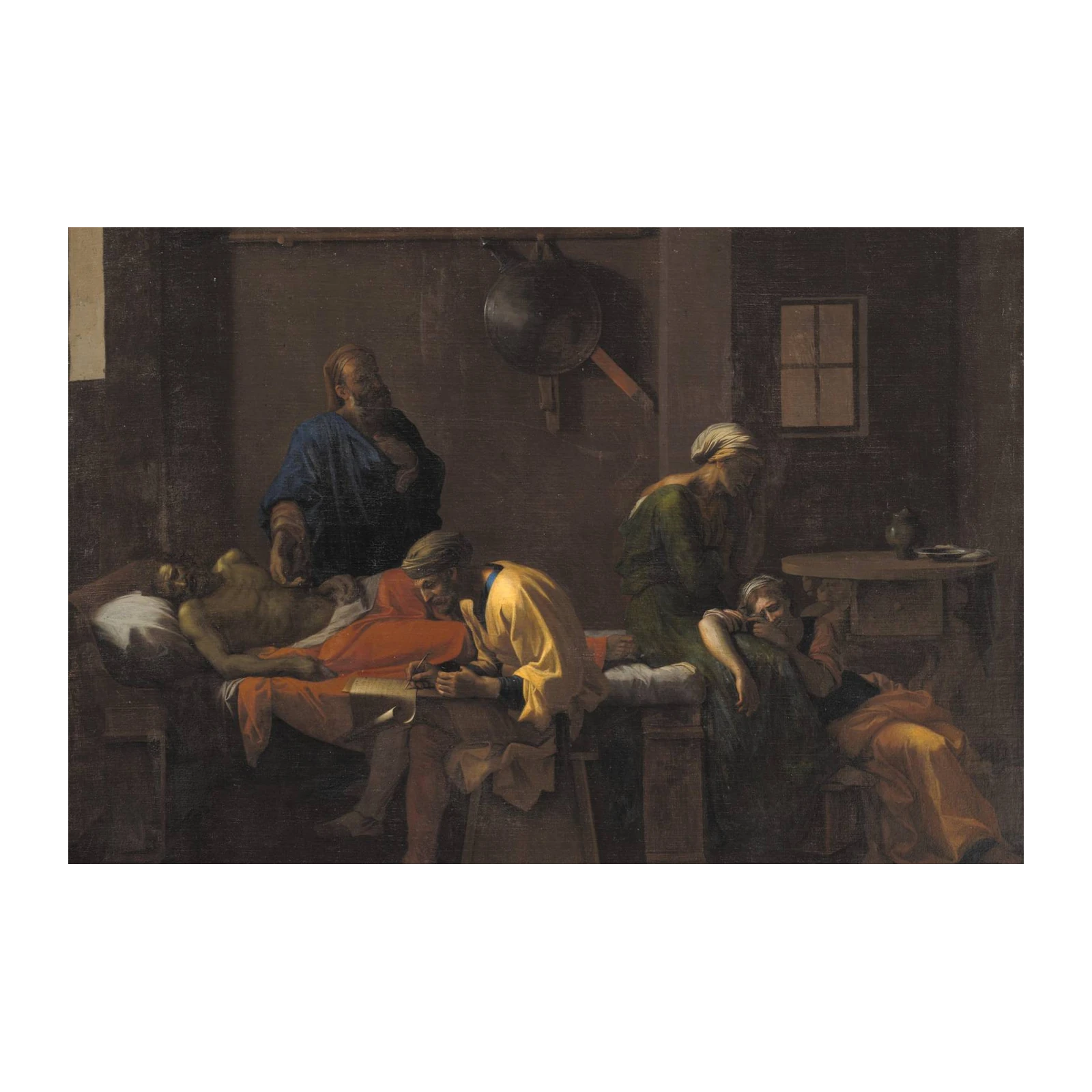 Baroque Medical Scene Wall Art