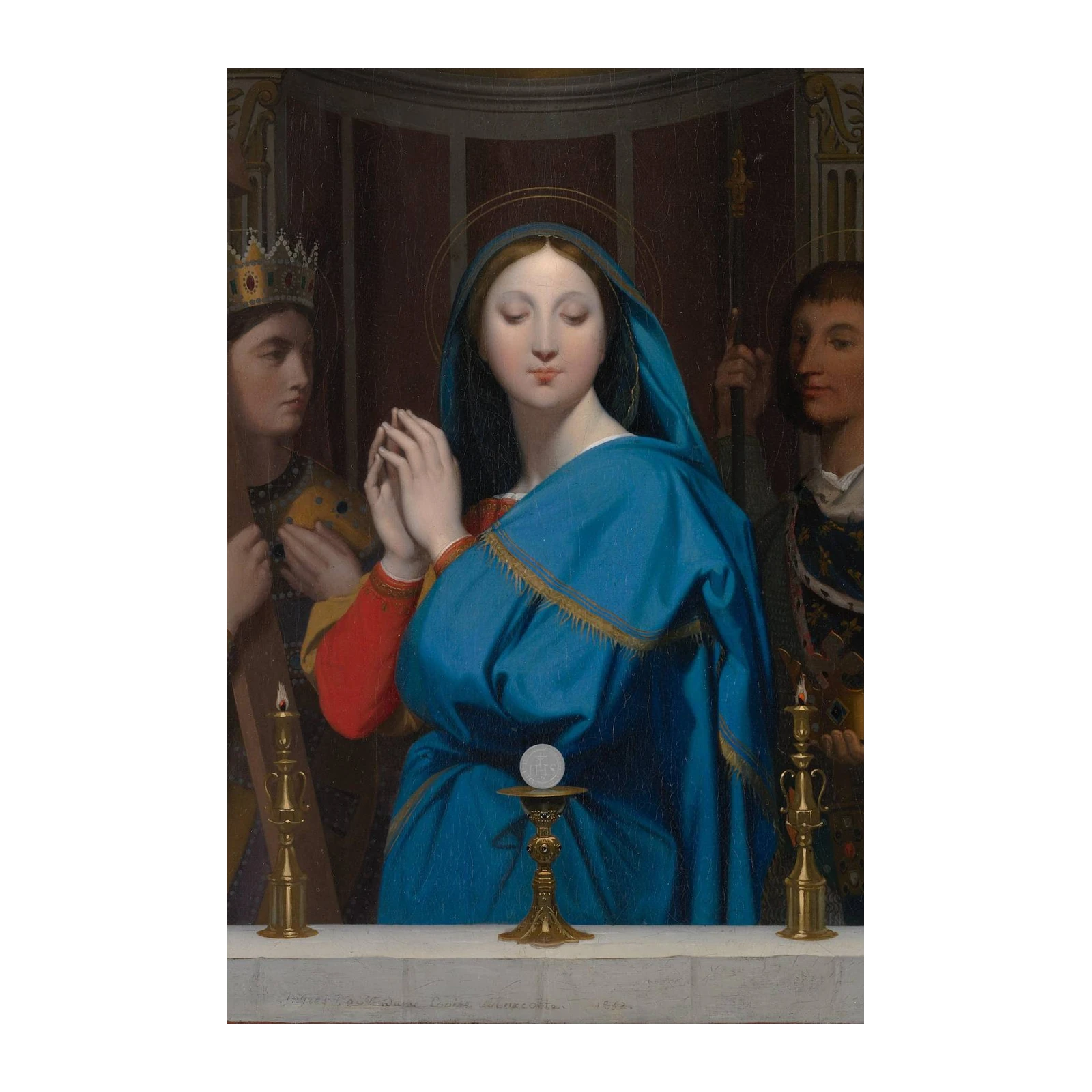 Sacred Scene Madonna & Saints Wall Art