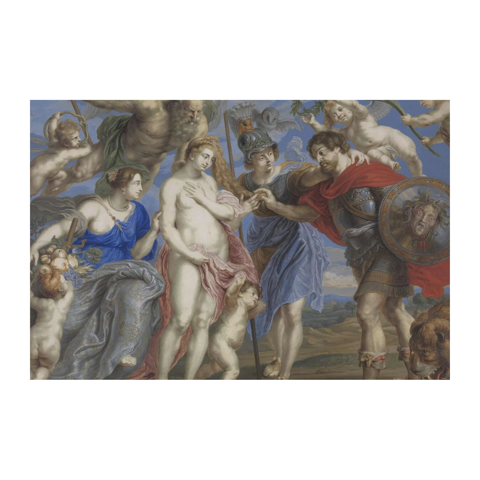 Mythological Allegory Wall Art