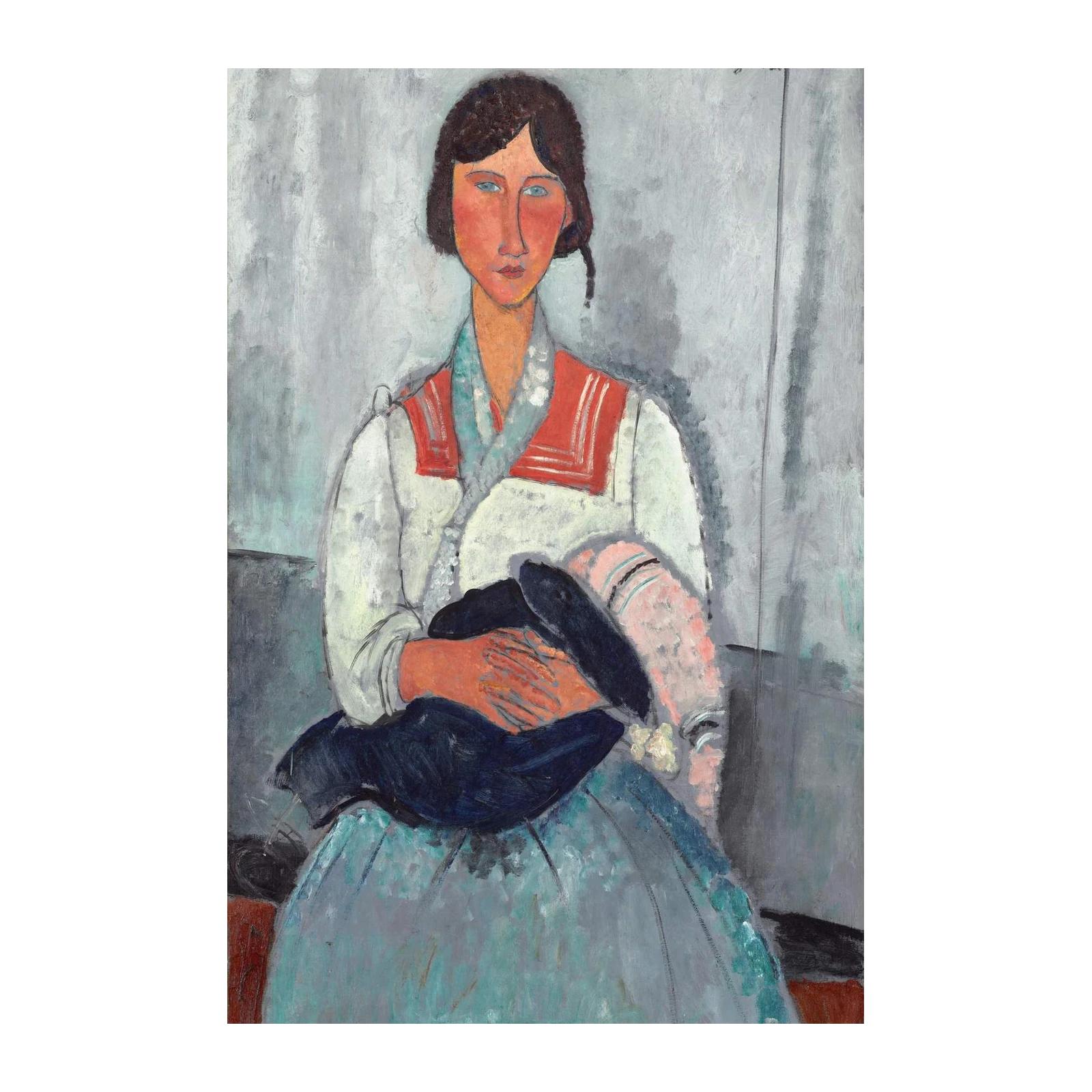 Modigliani Portrait of Woman Wall Art