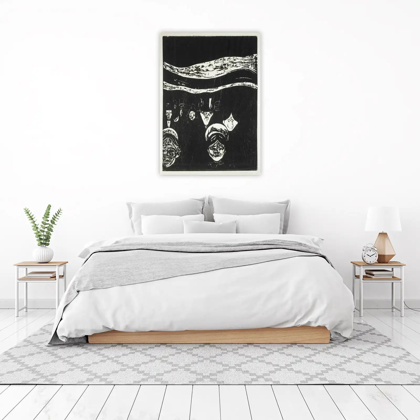 Bold Faces Crowd Wall Art
